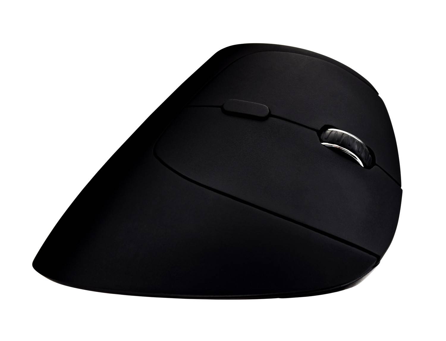 Rca Informatique - image du produit : SOURIS VERTICAL ERGO WIRELESS 2.4GHZ 6 BOUTONS NOIR