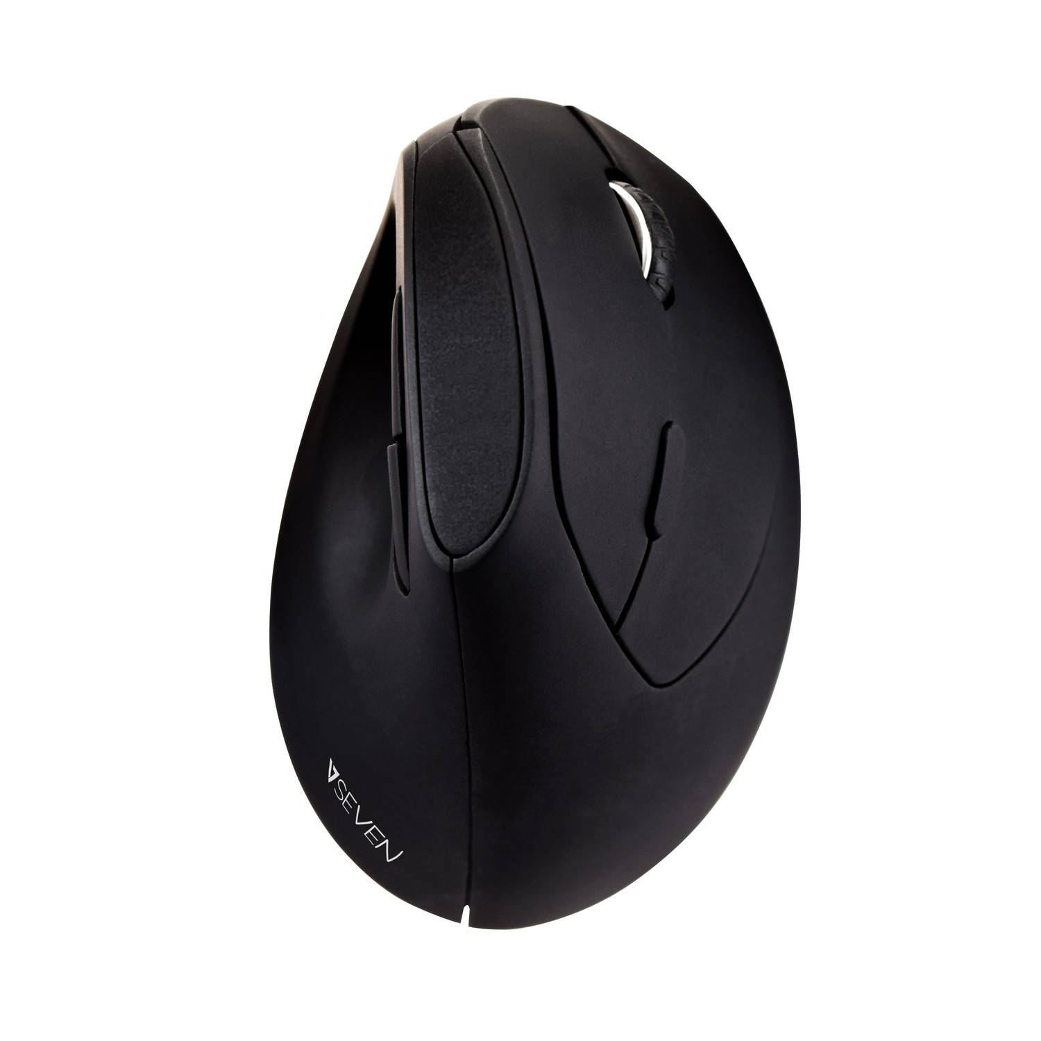 Rca Informatique - image du produit : SOURIS VERTICAL ERGO WIRELESS 2.4GHZ 6 BOUTONS NOIR