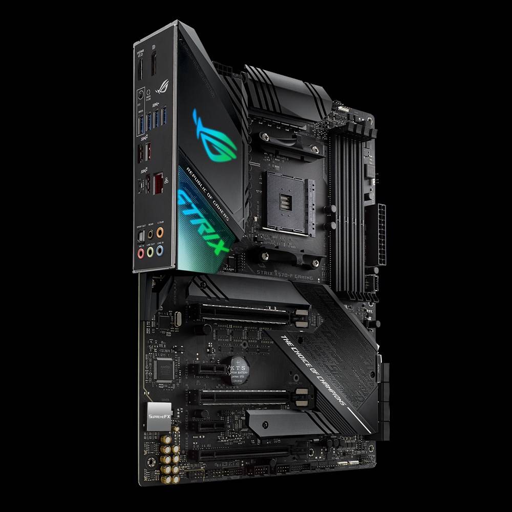 Rca Informatique - image du produit : ROG STRIX X570-F GAMING AM4 ATX SND+GLN+U3.1+M2 SATA6 DDR4