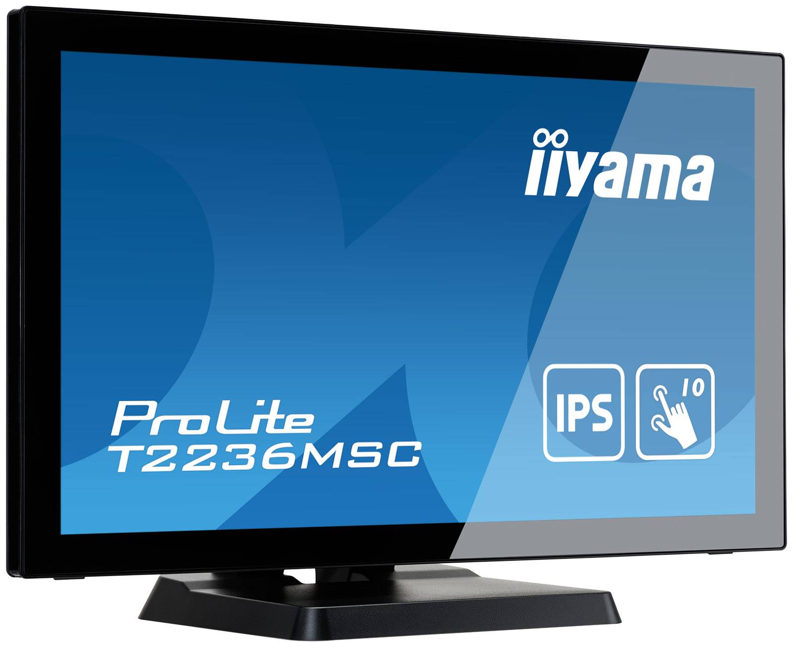 Rca Informatique - image du produit : T2236MSC-B3 21.5IN CTOUCH IPS FHD 250CD/5MS/HDMI/VGA/DP/4USB H