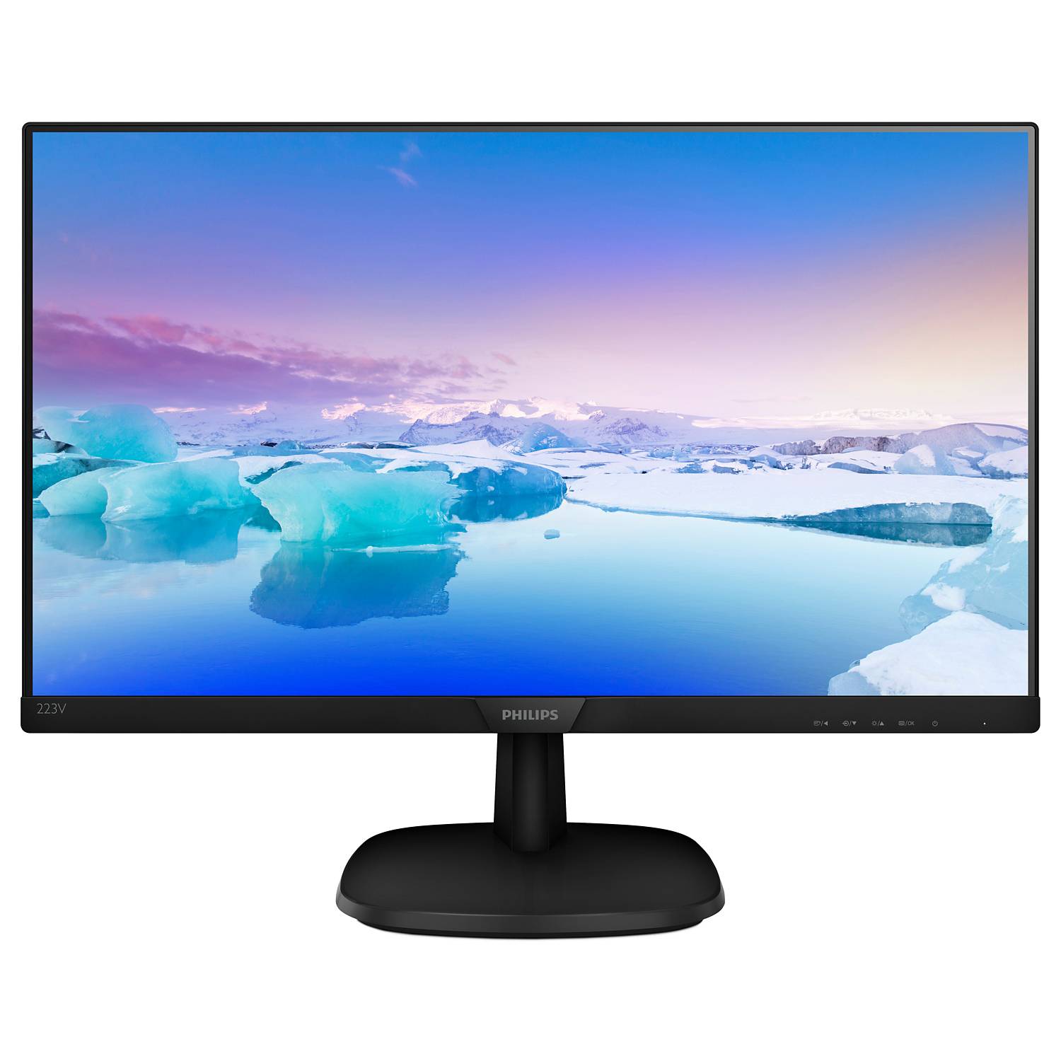 Rca Informatique - image du produit : 21.5 IPS 1920X1080 FHD 16:9 5MS 223V7QDSB/00 VGA DVI 10M:1