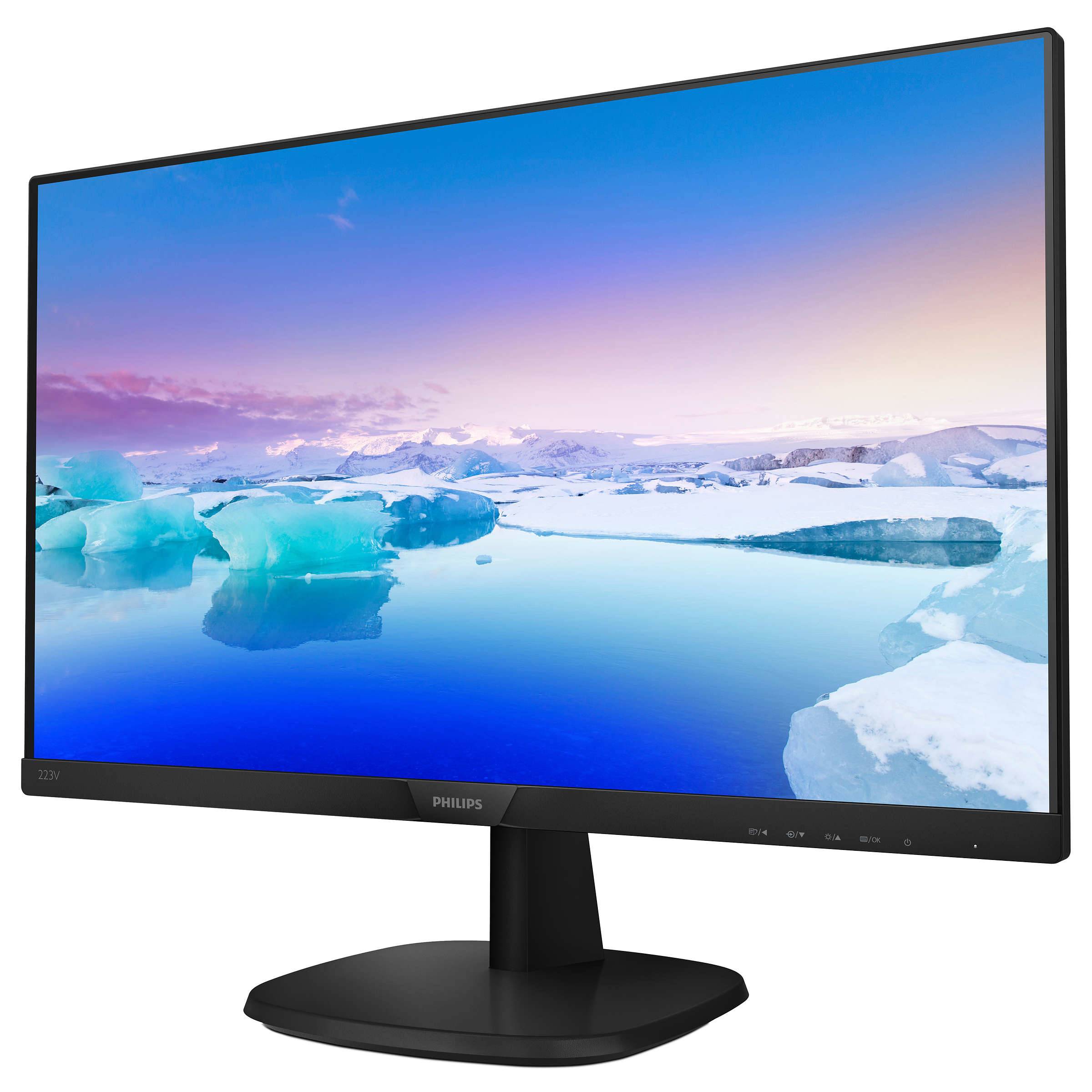 Rca Informatique - image du produit : 21.5 IPS 1920X1080 FHD 16:9 5MS 223V7QDSB/00 VGA DVI 10M:1