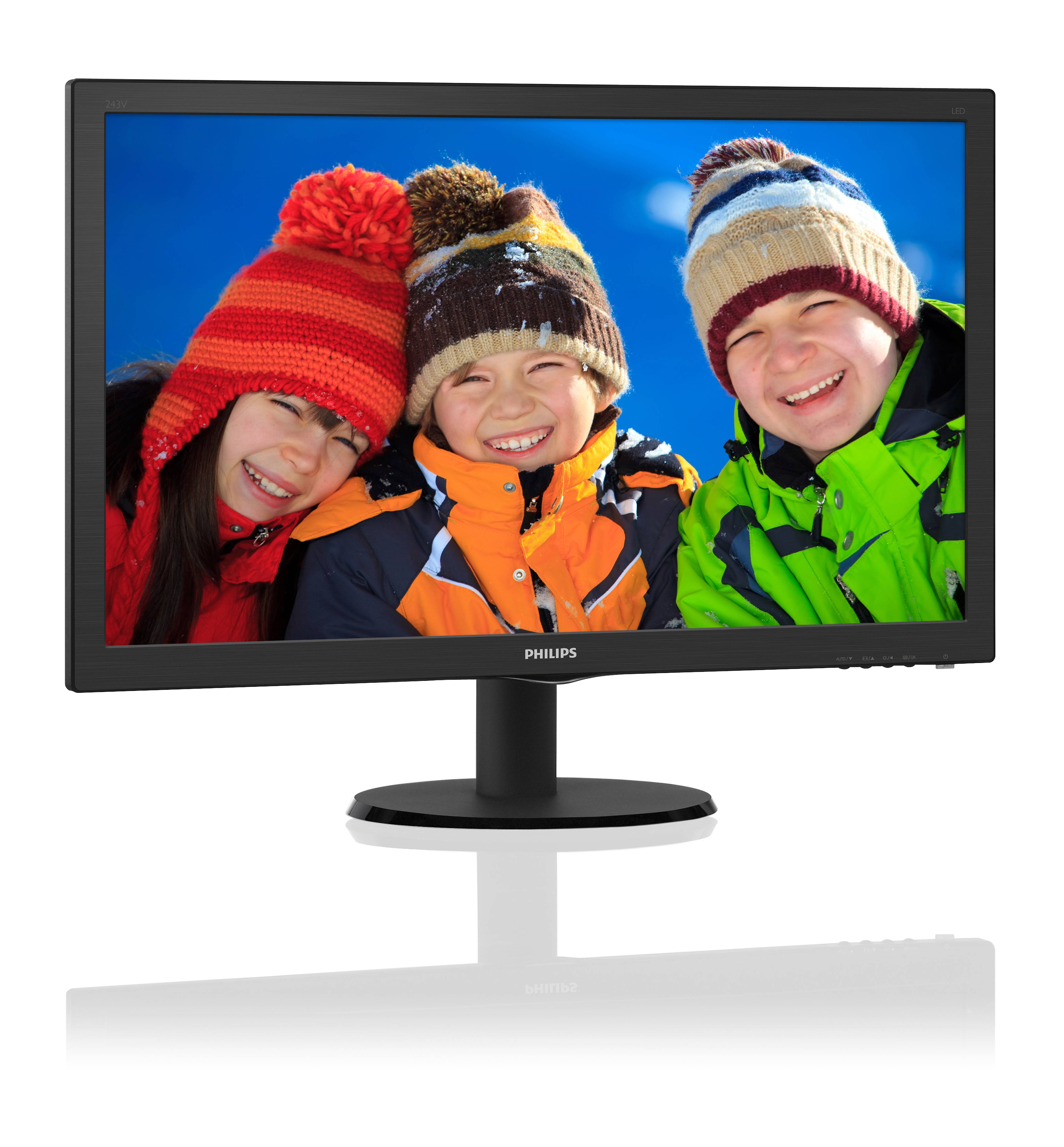 Rca Informatique - image du produit : 22IN LED 1920X1080 16:9 5MS 223V5LSB W-LED GLOSSY BLACK