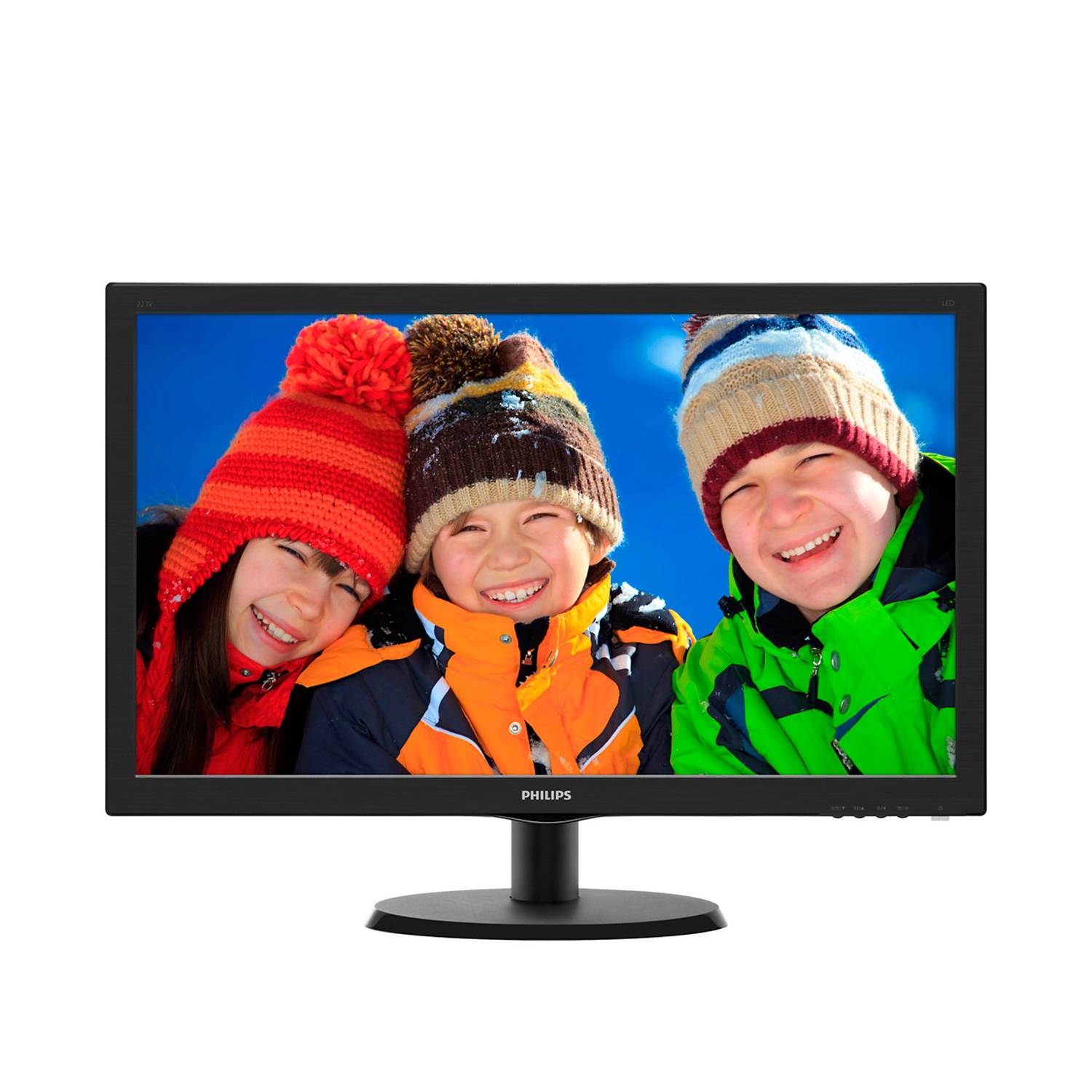 Rca Informatique - image du produit : 22IN LED 1920X1080 16:9 5MS 223V5LSB W-LED GLOSSY BLACK