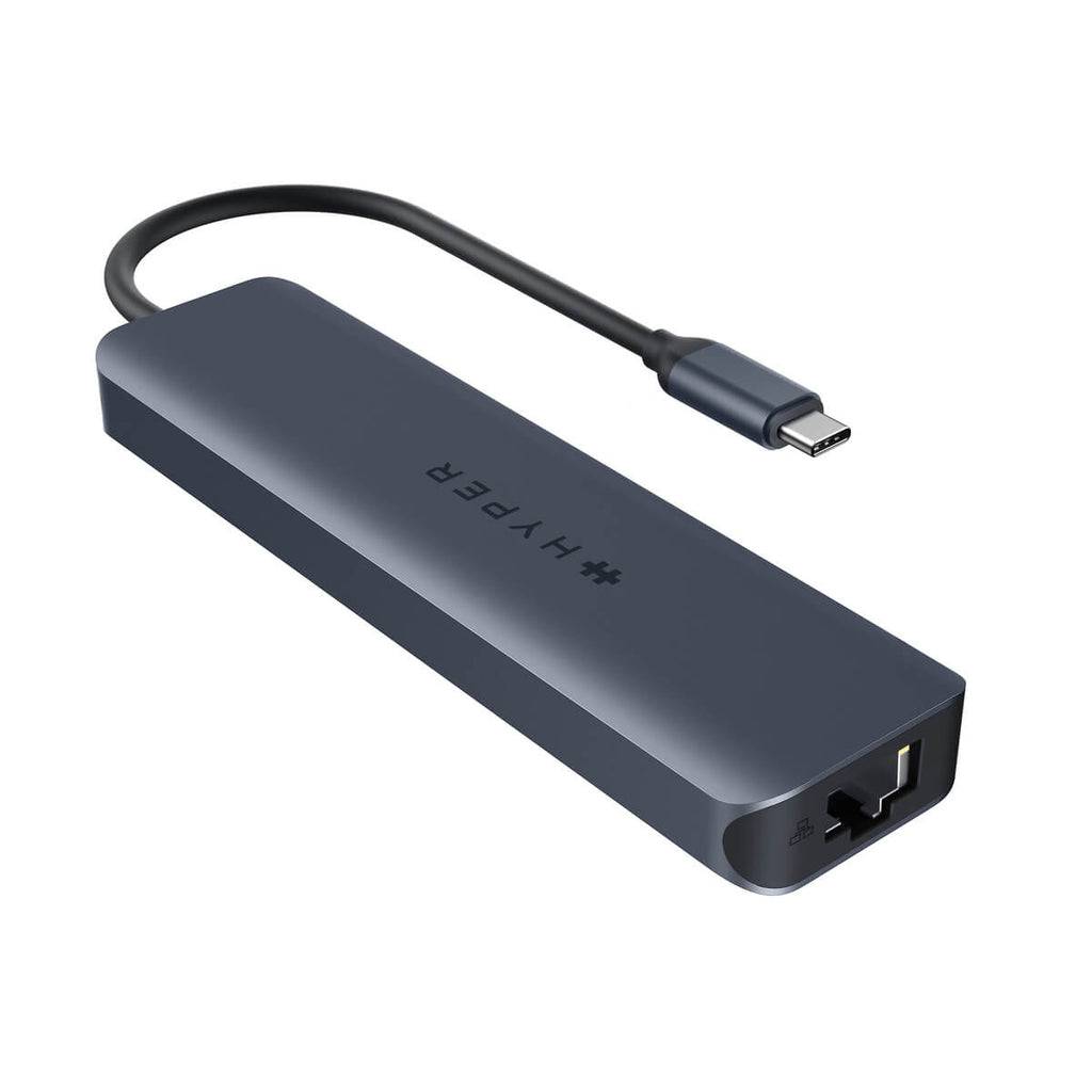 Rca Informatique - image du produit : HYPERDRIVE ECOSMART GEN.2 UNIVERSAL USB-C 7-IN-1 HUB W 100