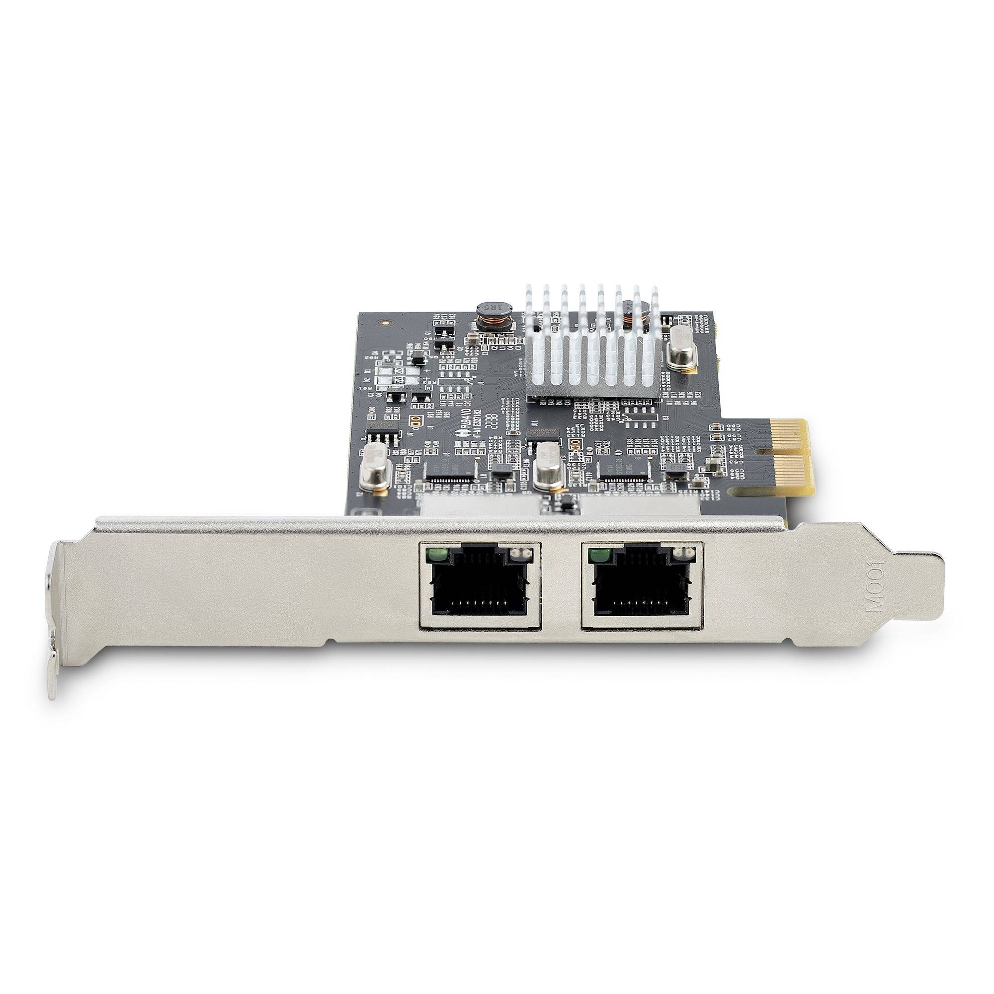 Rca Informatique - image du produit : 2-PORT 2.5G PCIE NETWORK CARD - DUAL NBASE-T ETHERNET CARD