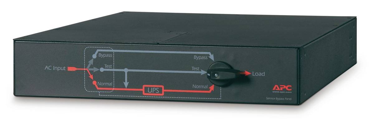 Rca Informatique - image du produit : SINGLE PHASE SERVICE PANEL 3000-5000VA 230V 2U BLACK