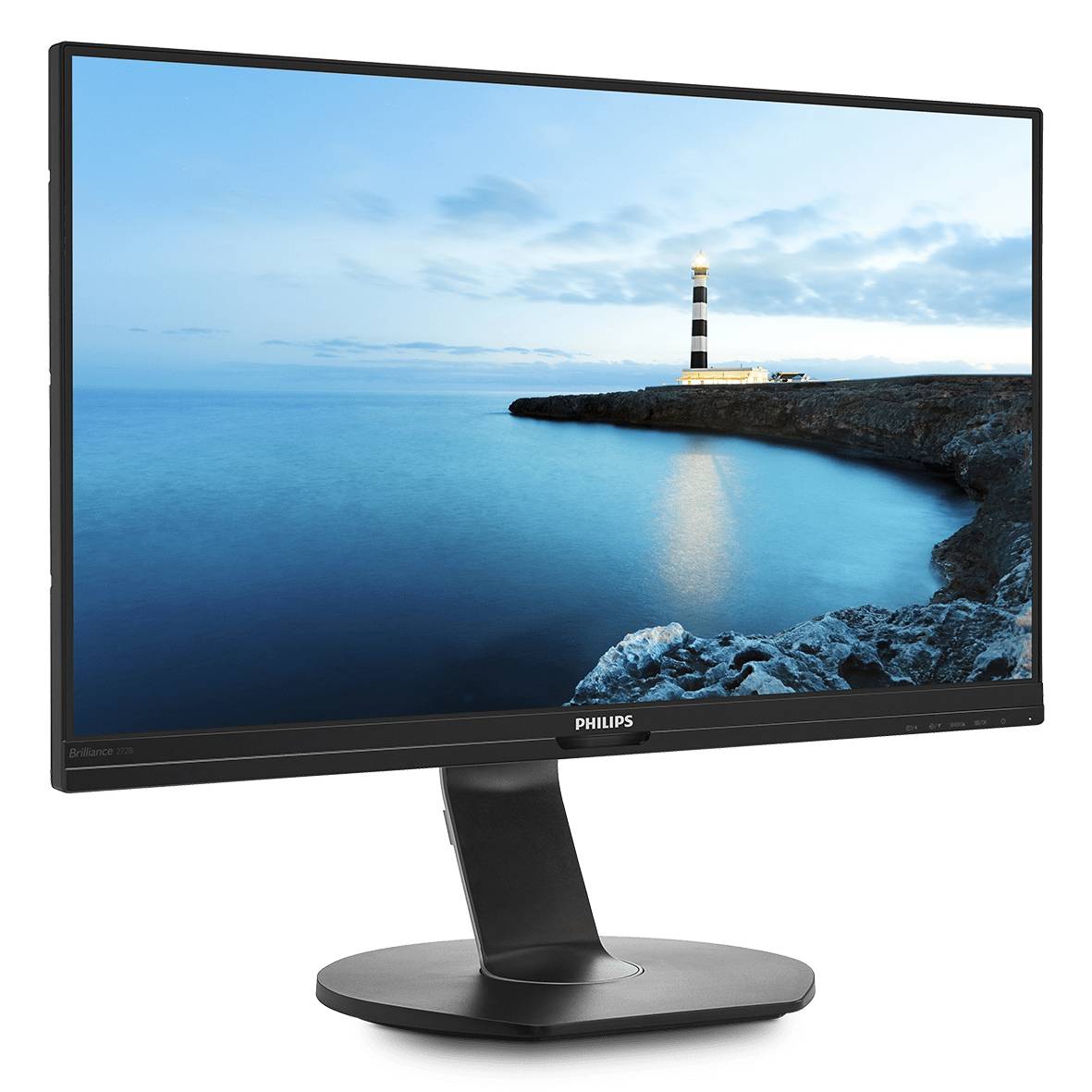 Rca Informatique - image du produit : 27IN LCD 2560X1440 16:9 1MS 272B7QUPBEB/00 1000:1 HDMI/VGA