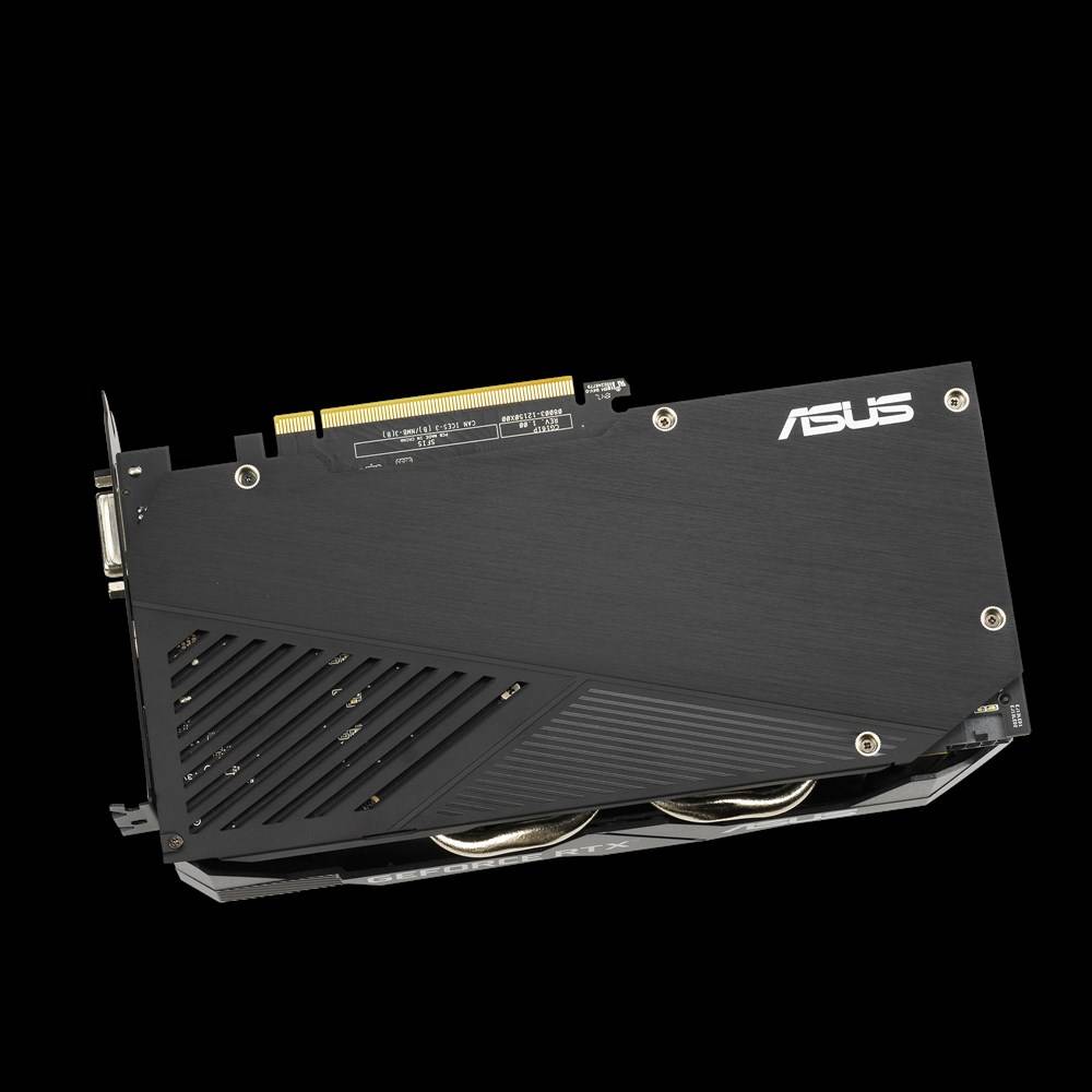 Rca Informatique - image du produit : GF DUAL-RTX2060-O6G-EVO 6GB GDDR6 1755MHZ DVI HDMI2 DP