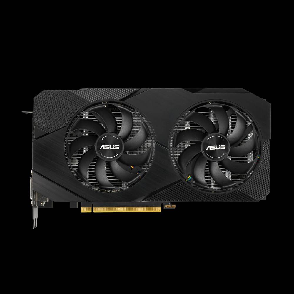 Rca Informatique - image du produit : GF DUAL-RTX2060-O6G-EVO 6GB GDDR6 1755MHZ DVI HDMI2 DP