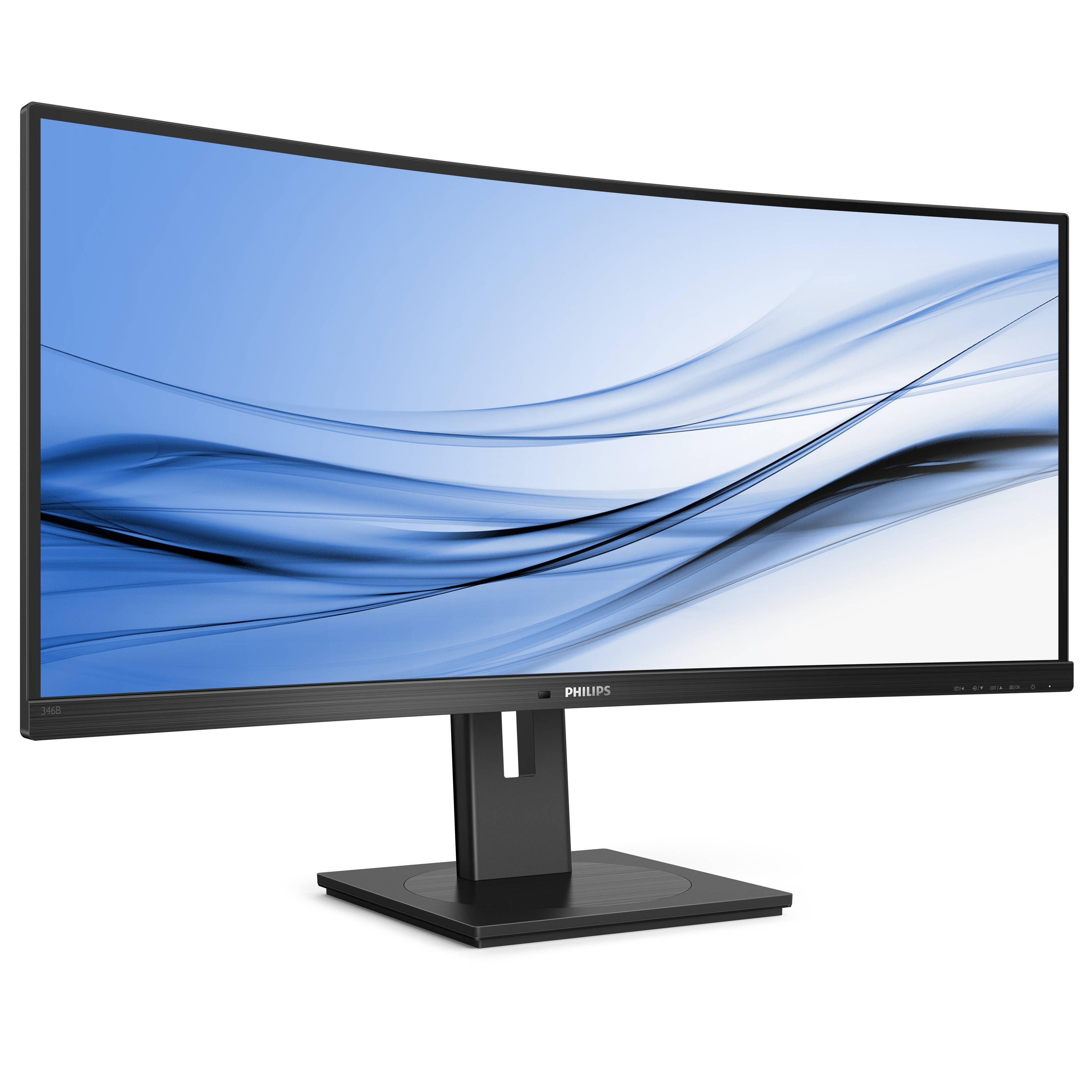 Rca Informatique - image du produit : 346B1C/00 CURV 34IN VA WQHD 300CD/4MS/HDMI/DP/USB-C/HAS