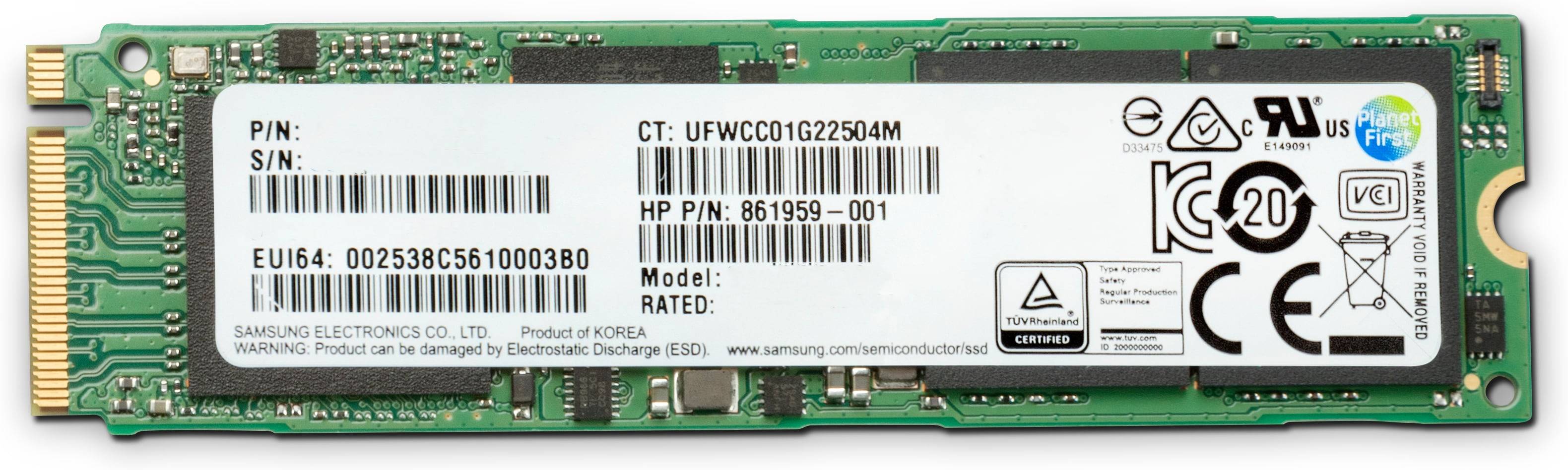 Rca Informatique - Image du produit : HP Z TURBO DRIVE 1TB SED TLC SSD MODULE 6YT79AA