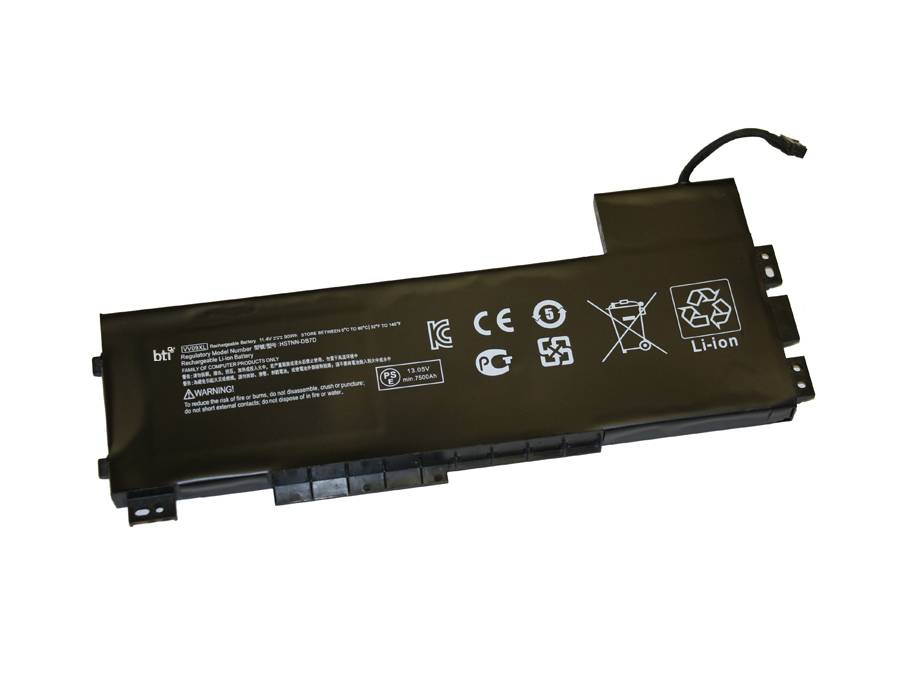 Rca Informatique - Image du produit : BTI 6C BATTERY HP ZBOOK 15 G3 OEM:VV09XL 808452-001 808398-2B2