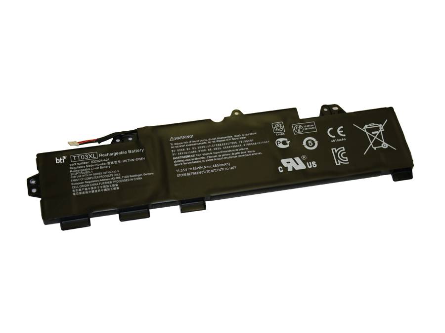 Rca Informatique - Image du produit : BTI 4C BATTERY ELITEBOOK 850G5 OEM:TT03XL 933322-855 932824-421