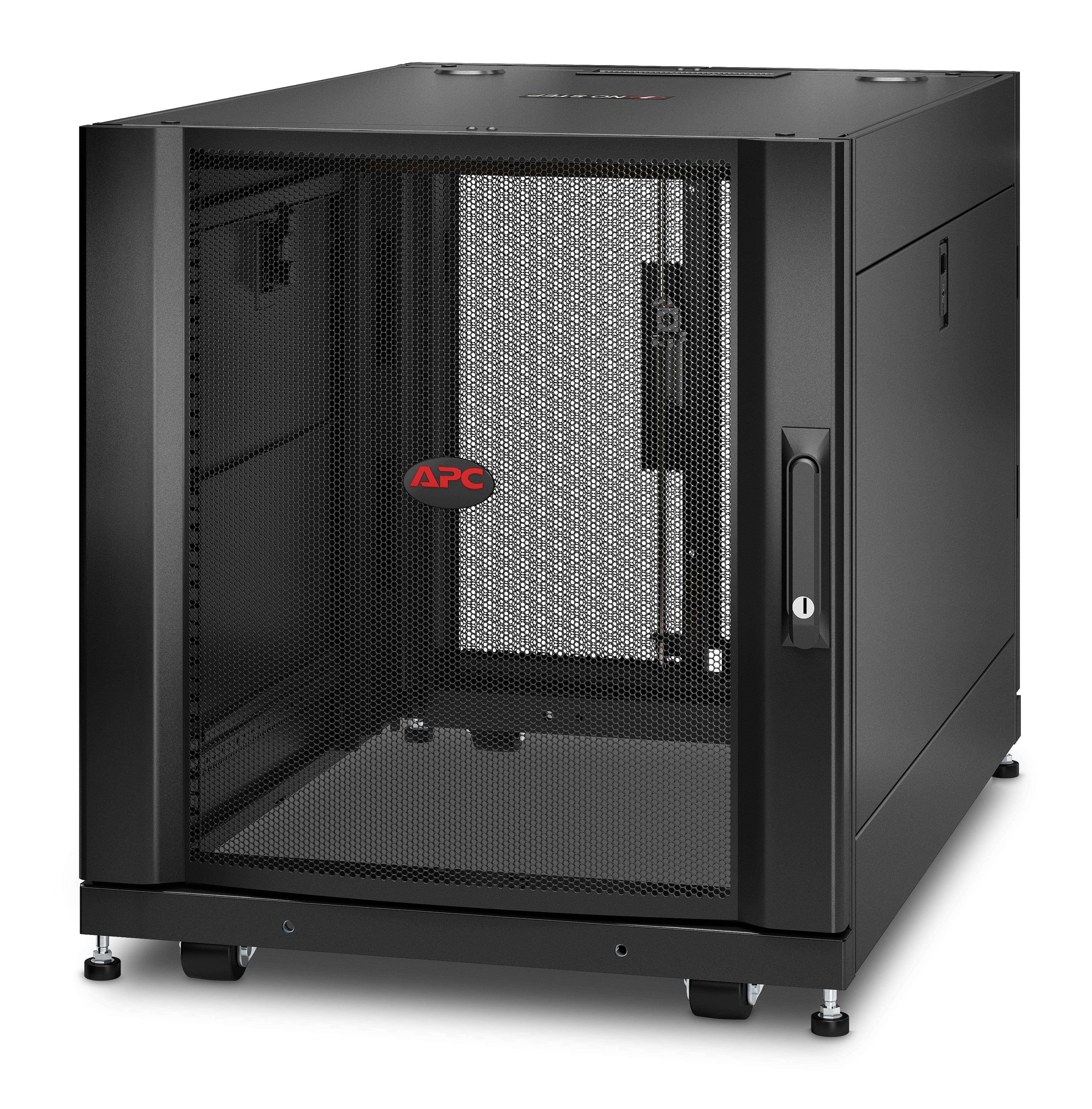 Rca Informatique - image du produit : NETSHELTER SX 12U SRVR RACK ENC 600X900MM W/ SIDES BLK