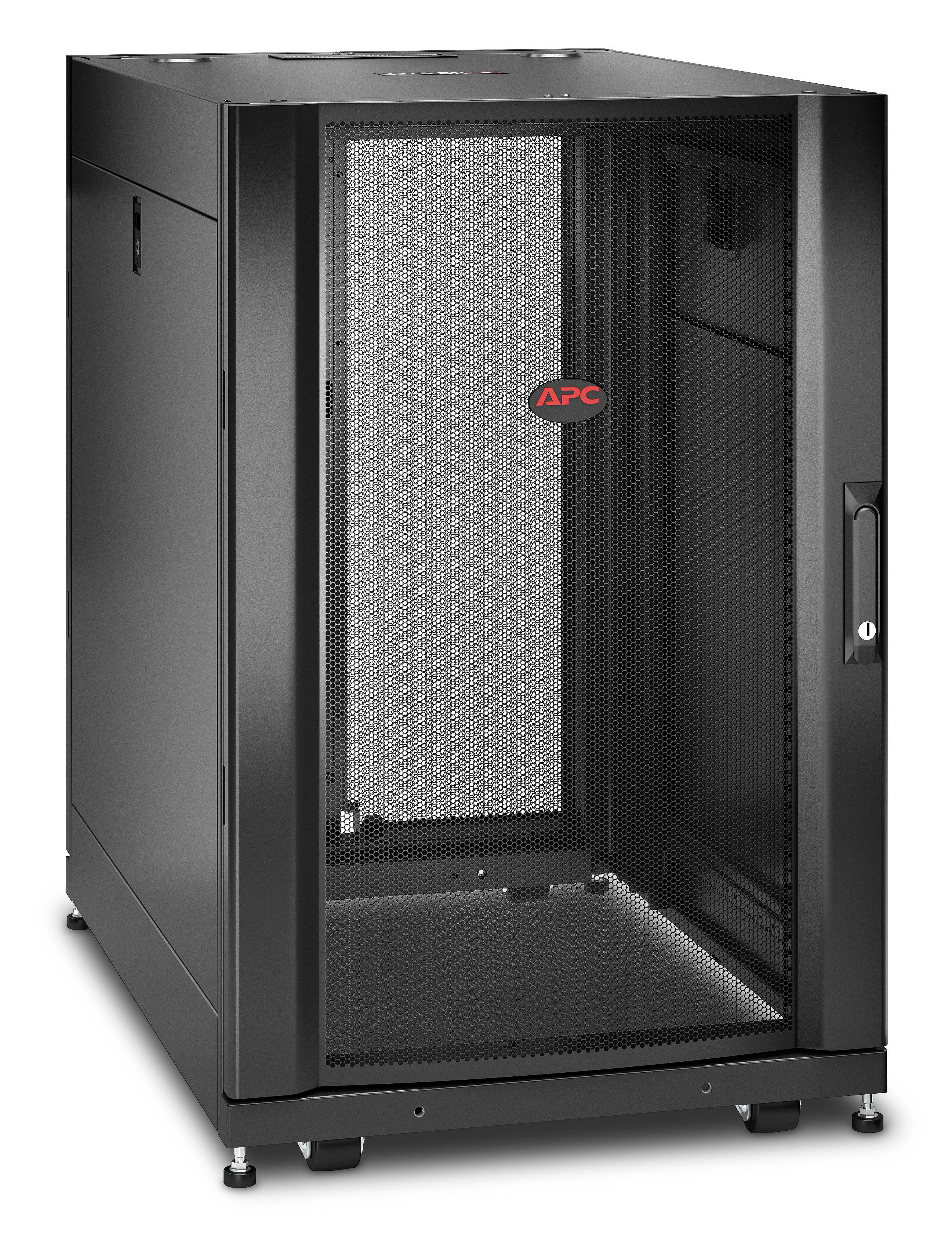 Rca Informatique - image du produit : NETSHELTER SX 18U SRVR RACK ENC 600X900MM W/ SIDES BLK