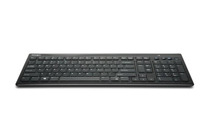 Rca Informatique - image du produit : KEYBOARD ADVANCEFIT WIRELESS BLACK FRANCE