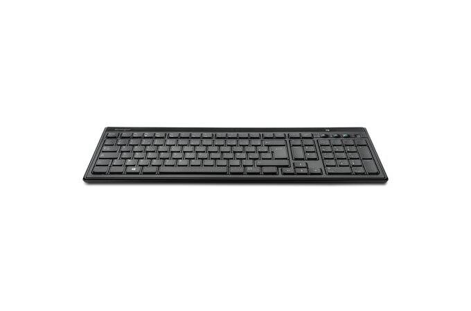 Rca Informatique - image du produit : KEYBOARD ADVANCEFIT WIRELESS BLACK FRANCE