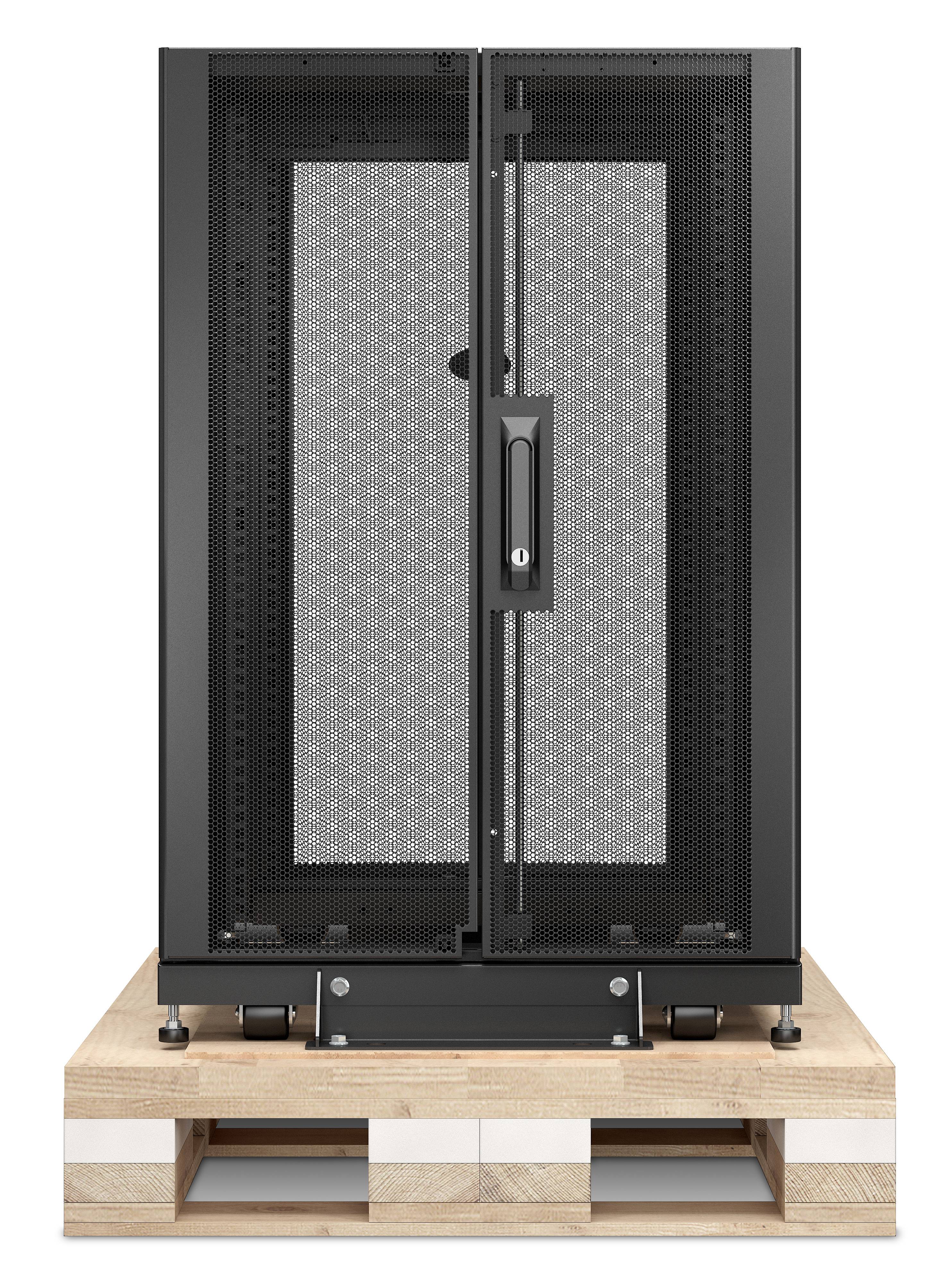 Rca Informatique - image du produit : NETSHELTER SX 18U SRVR RACK ENC 600X900MM W/ SIDES BLK SHOCK PAC