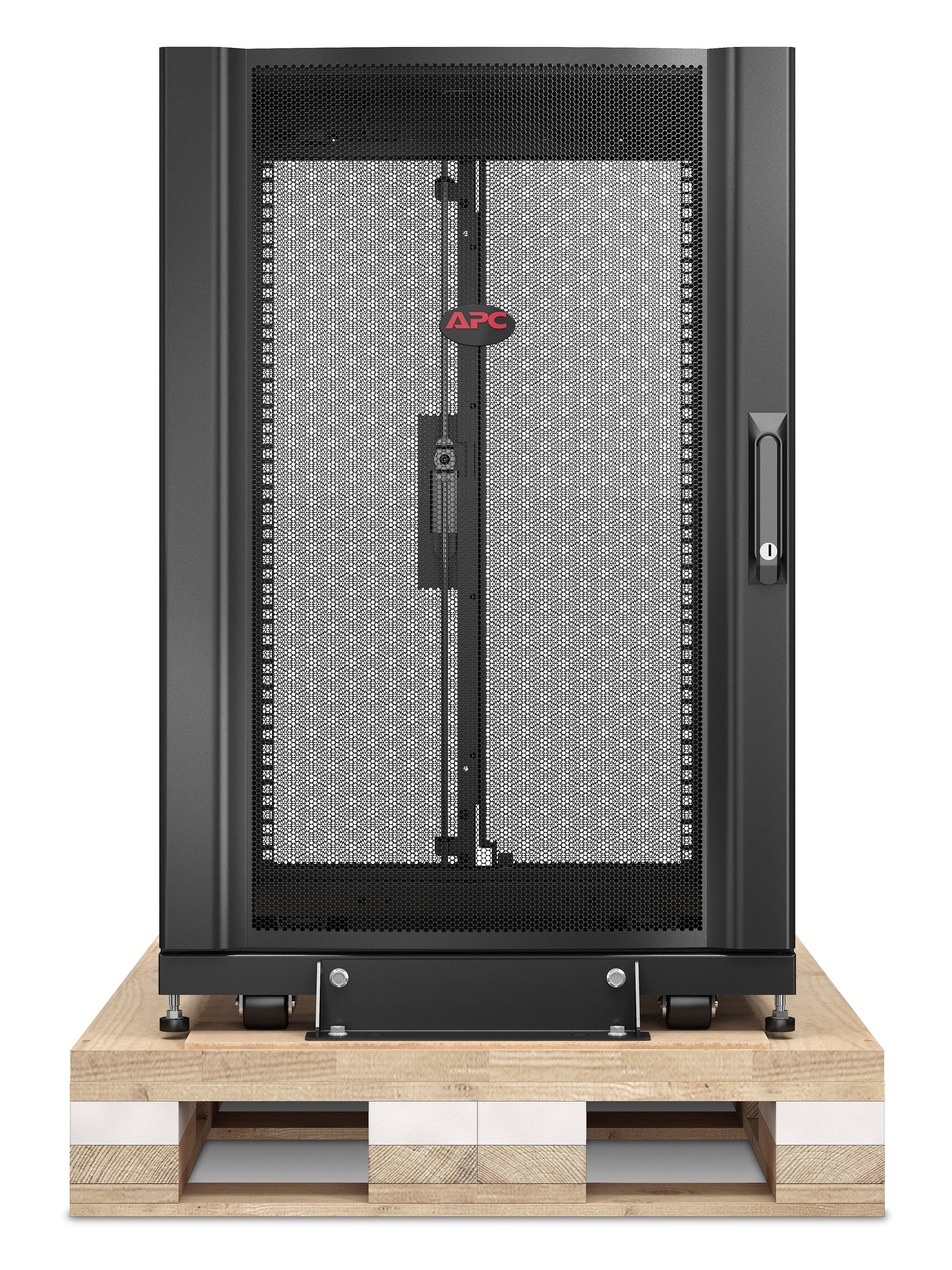 Rca Informatique - image du produit : NETSHELTER SX 18U SRVR RACK ENC 600X900MM W/ SIDES BLK SHOCK PAC