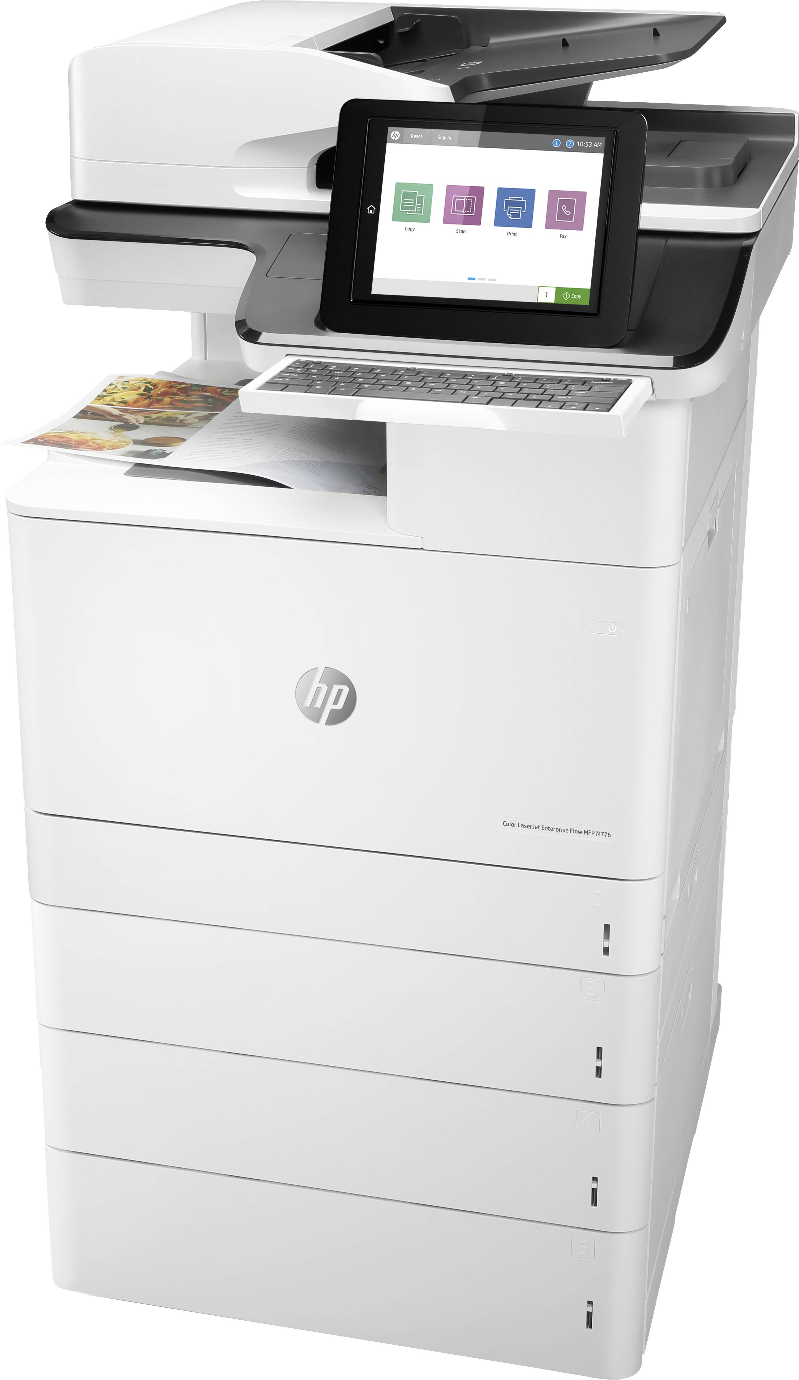 Rca Informatique - image du produit : LASERJET MFP COLOR M776Z ENTERPRISE 46PPM A3/A4