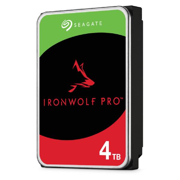 Rca Informatique - image du produit : IRONWOLF PRO 4TB SATA 3.5IN 7200RPM ENTERPRISE NAS