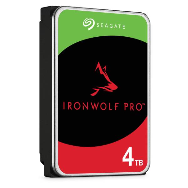 Rca Informatique - image du produit : IRONWOLF PRO 4TB SATA 3.5IN 7200RPM ENTERPRISE NAS