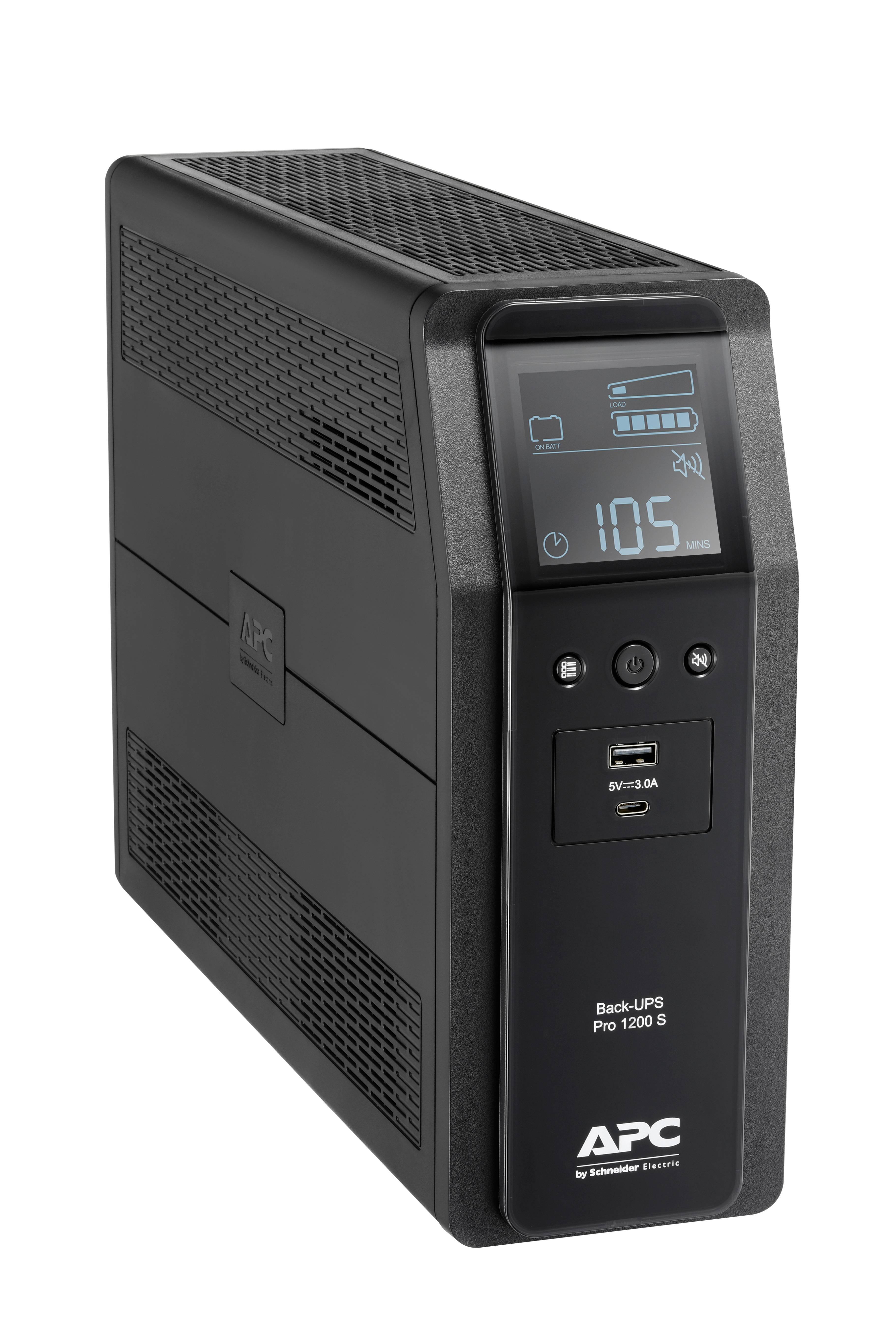 Rca Informatique - image du produit : BACK UPS PRO BR 1200VA SINEWAVE8 OUTLETS AVR LCD INTERF