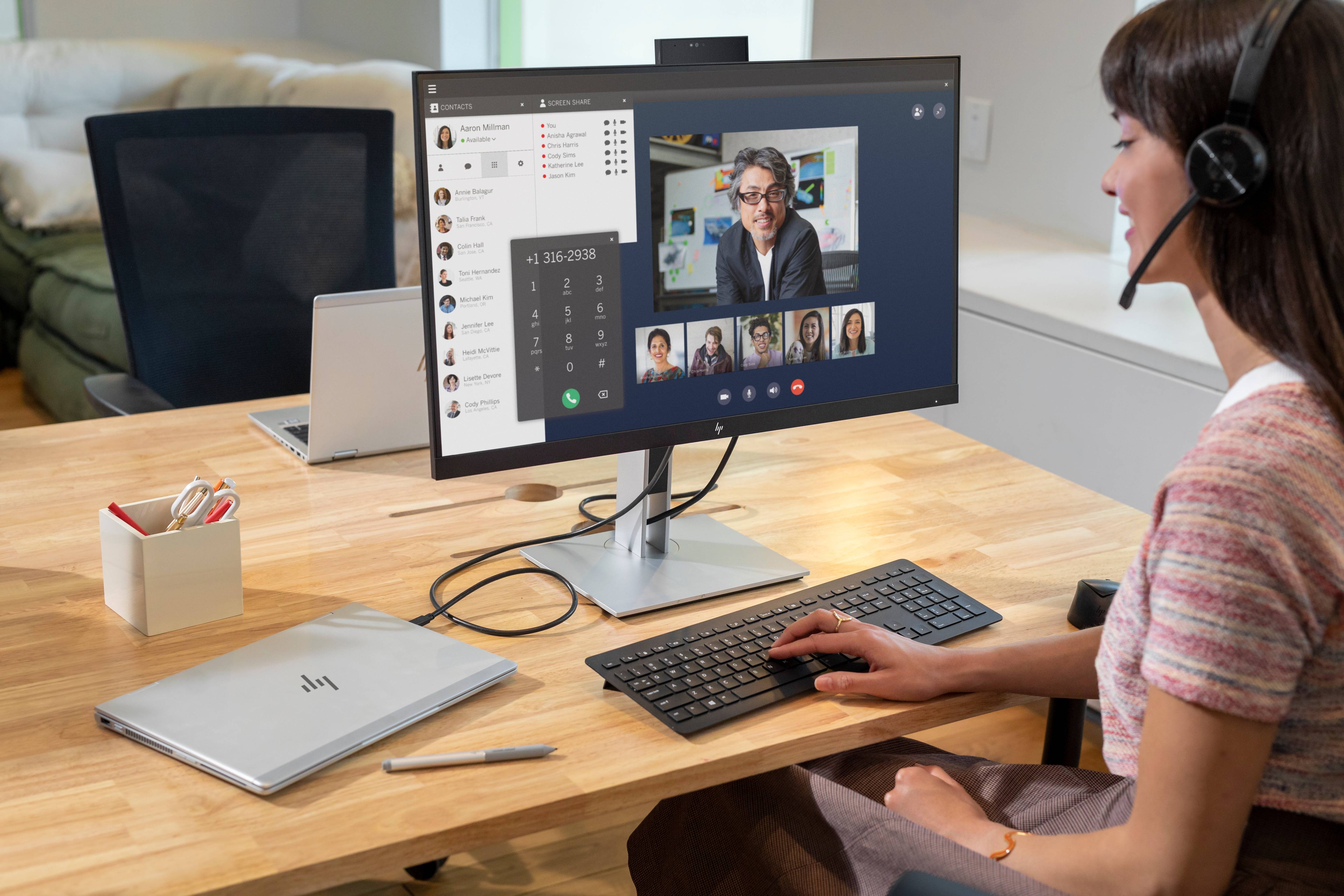 Rca Informatique - image du produit : E27D G4 USB-C DOCKING QHD MONITOR