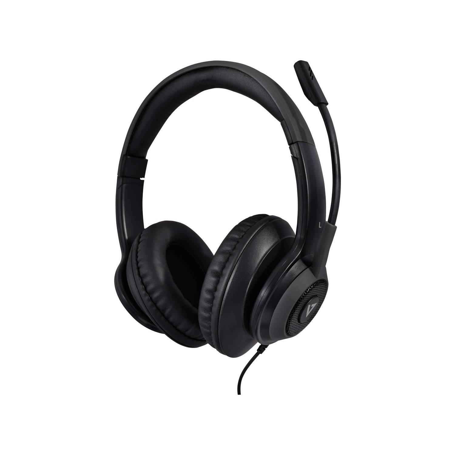 Rca Informatique - image du produit : MICRO CASQUE PROFESIONNAL JACK USB NOIR ET GRIS