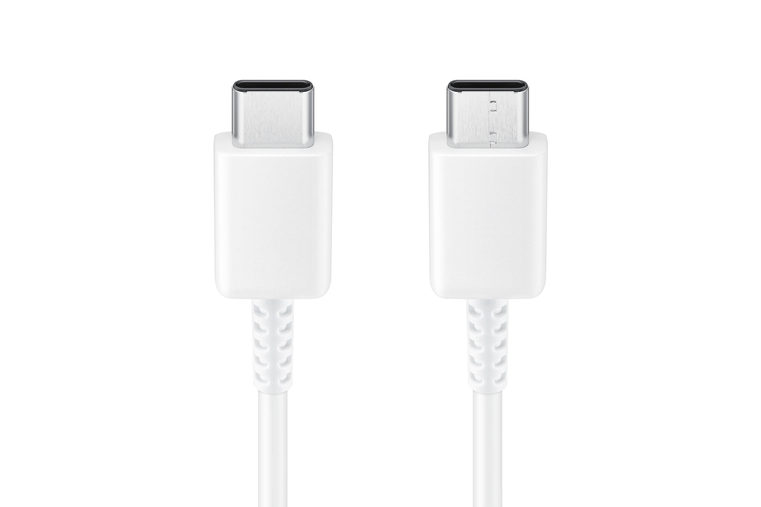 Rca Informatique - image du produit : USB-C TO USB-C CABLE 1M LENGTH 25W FAST CHARGE WHITE