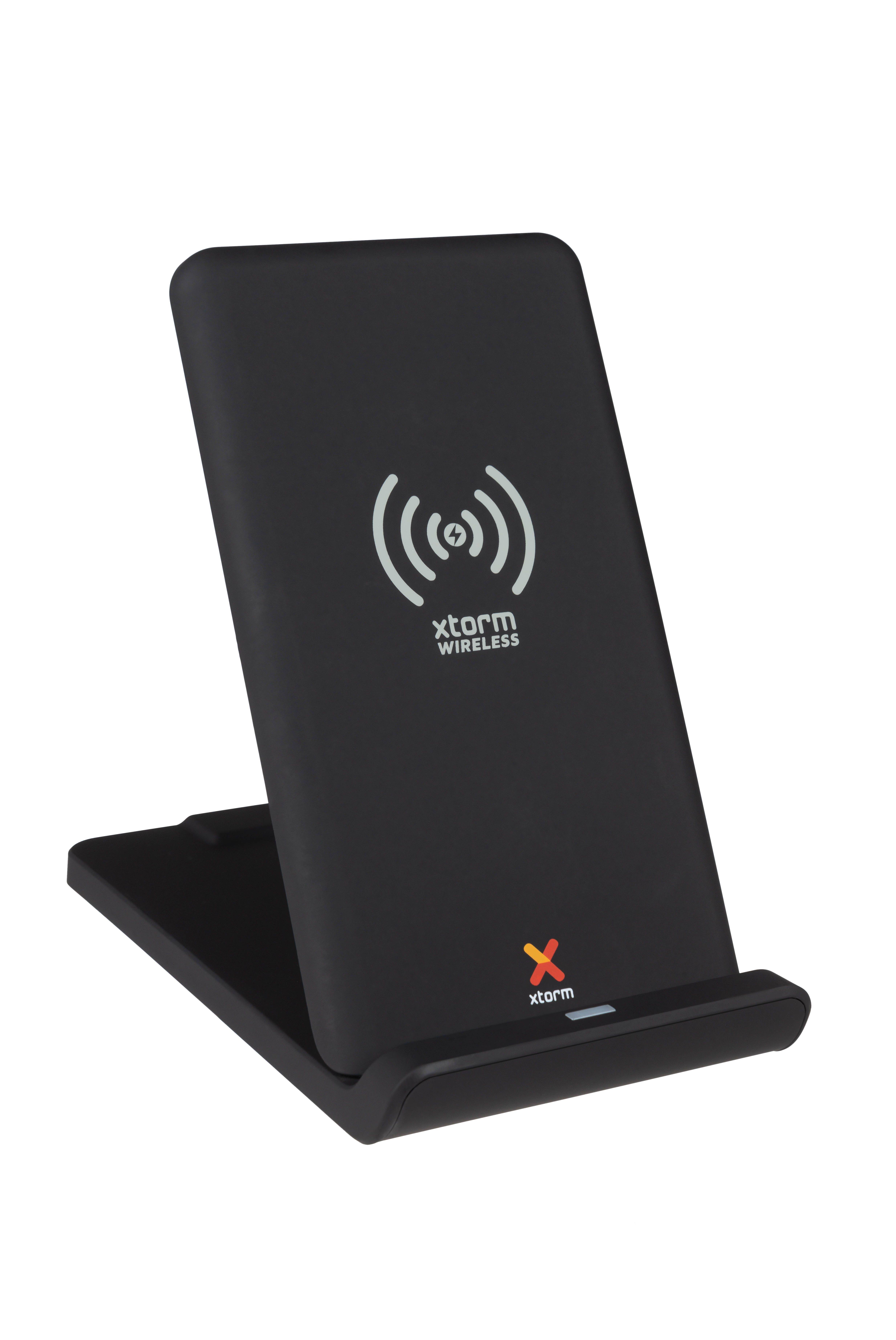 Rca Informatique - image du produit : WIRELESS CHARGING STAND 15W XTORM - BLACK