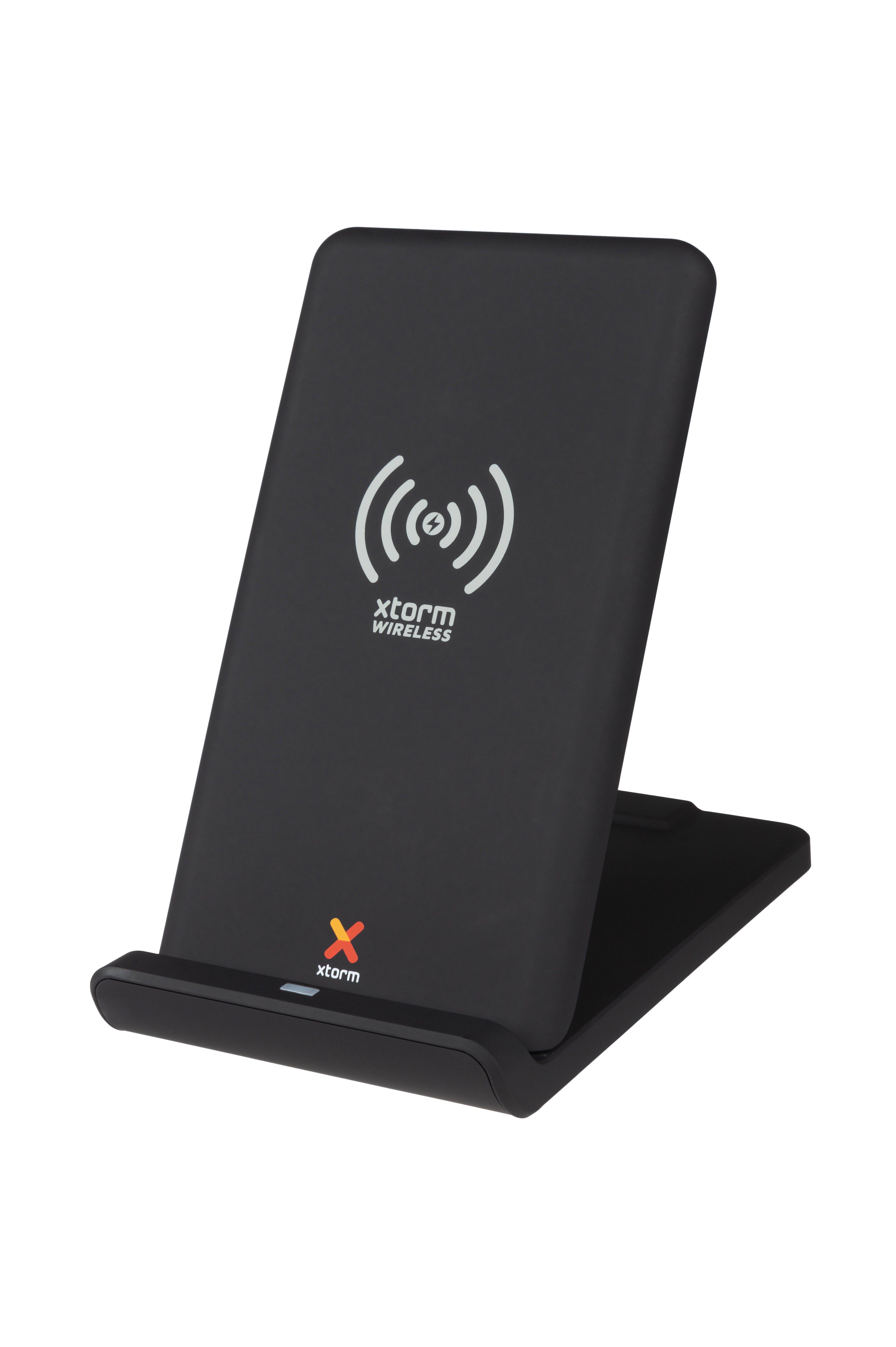 Rca Informatique - image du produit : WIRELESS CHARGING STAND 15W XTORM - BLACK