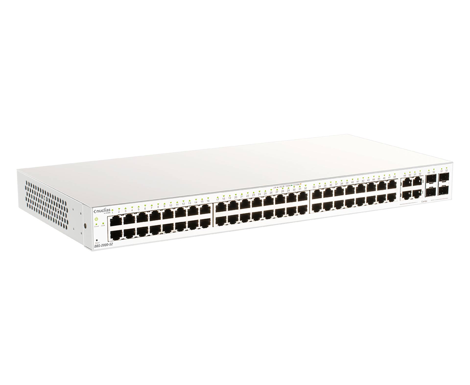 Rca Informatique - image du produit : NUCLIAS CLOUD-SMART + SWITCH 48 GIGABIT PORT WITH 1Y LICENSE