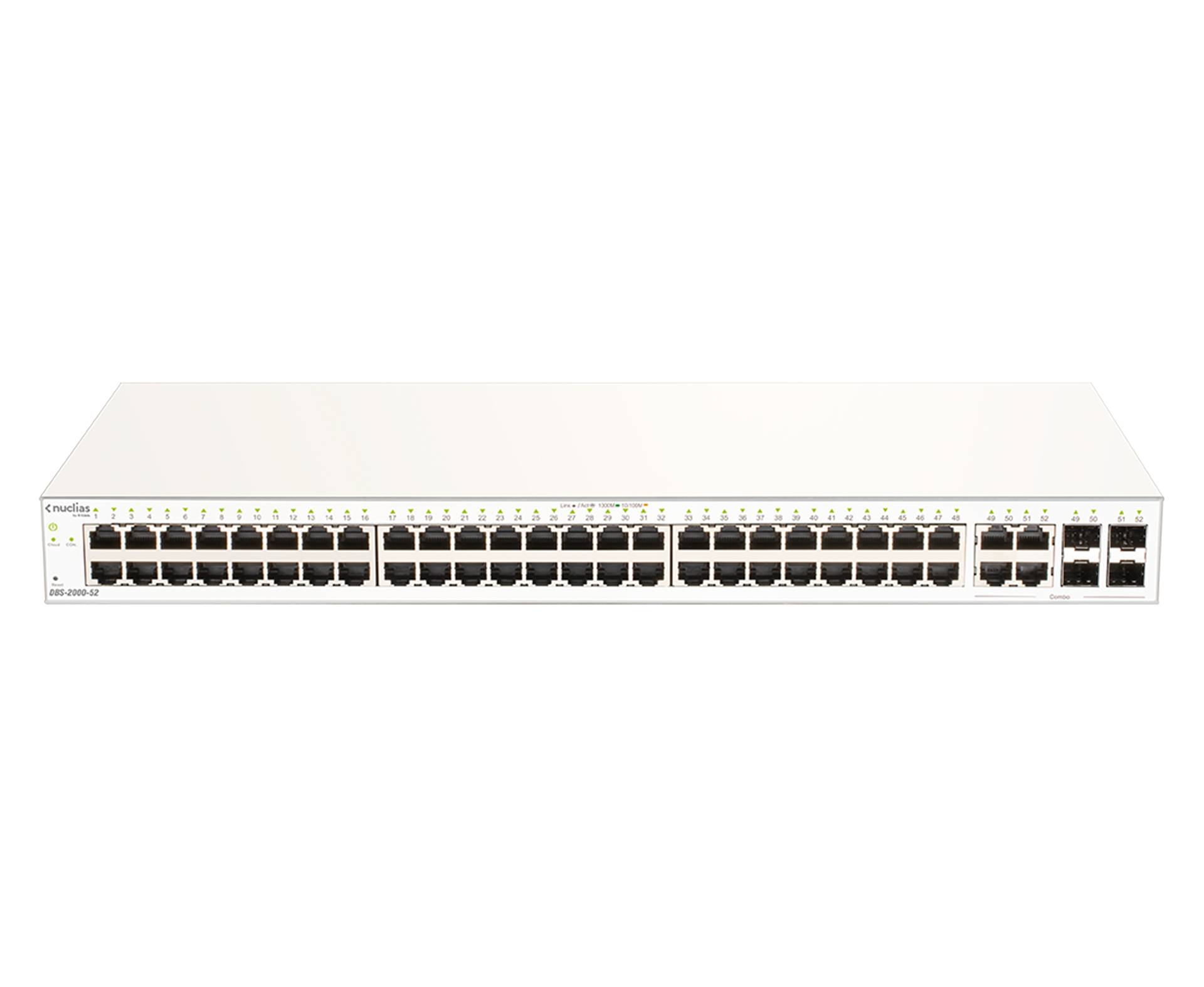 Rca Informatique - image du produit : NUCLIAS CLOUD-SMART + SWITCH 48 GIGABIT PORT WITH 1Y LICENSE