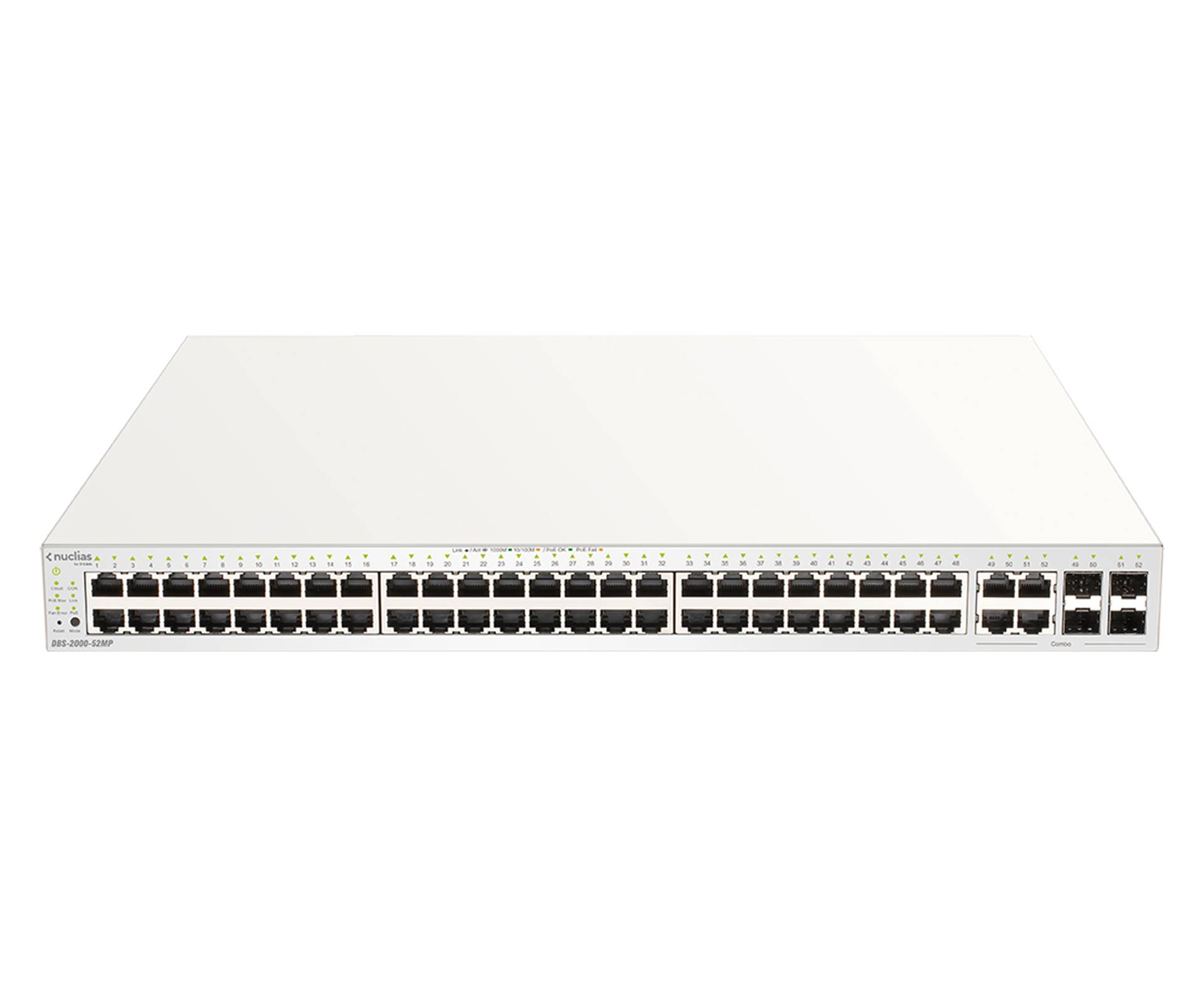 Rca Informatique - image du produit : NUCLIAS CLOUD-SMART + SWITCH 48 GIGABIT PORT WITH 1Y LICENSE