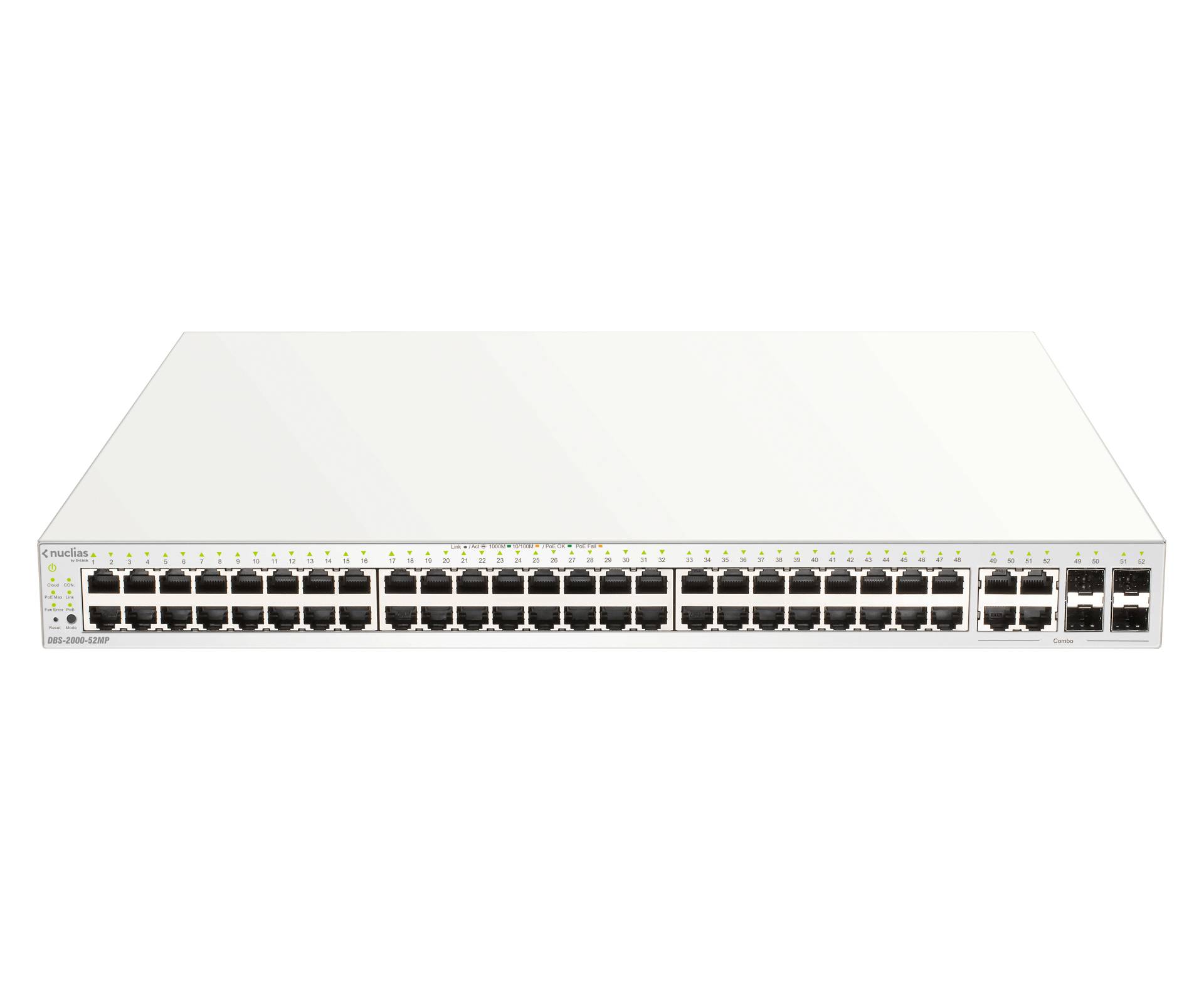 Rca Informatique - Image du produit : NUCLIAS CLOUD-SMART + SWITCH 48 GIGABIT PORT WITH 1Y LICENSE