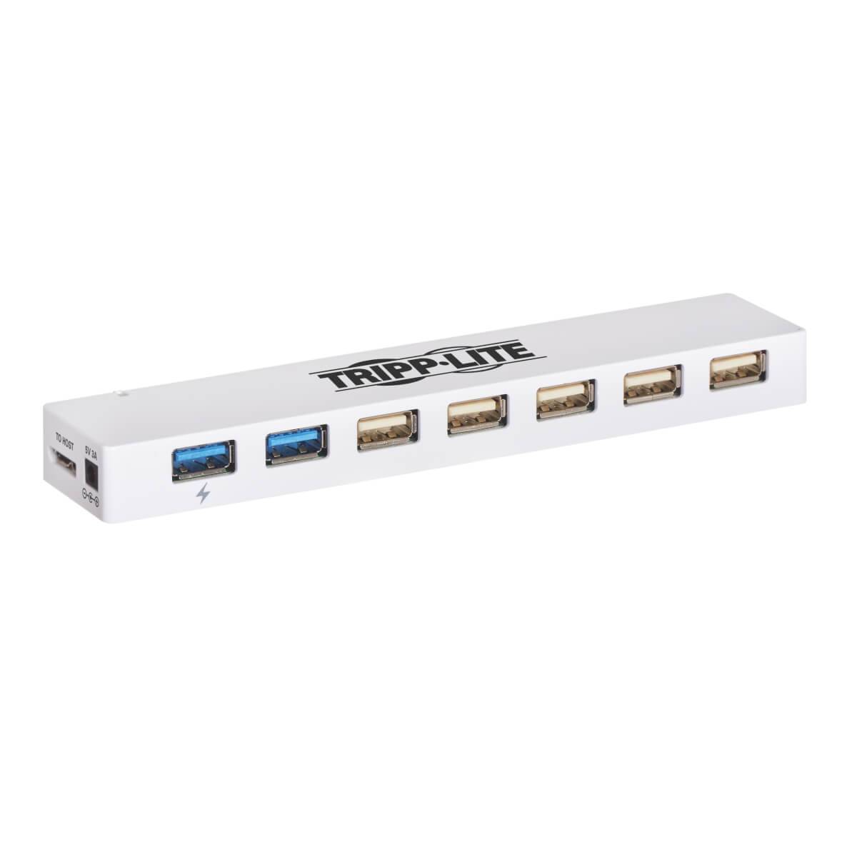 Rca Informatique - Image du produit : 7-PT USB 3.0/USB 2.0 COMBO HUB 2 USB 3.0 / 5 USB 2.0 PORTS