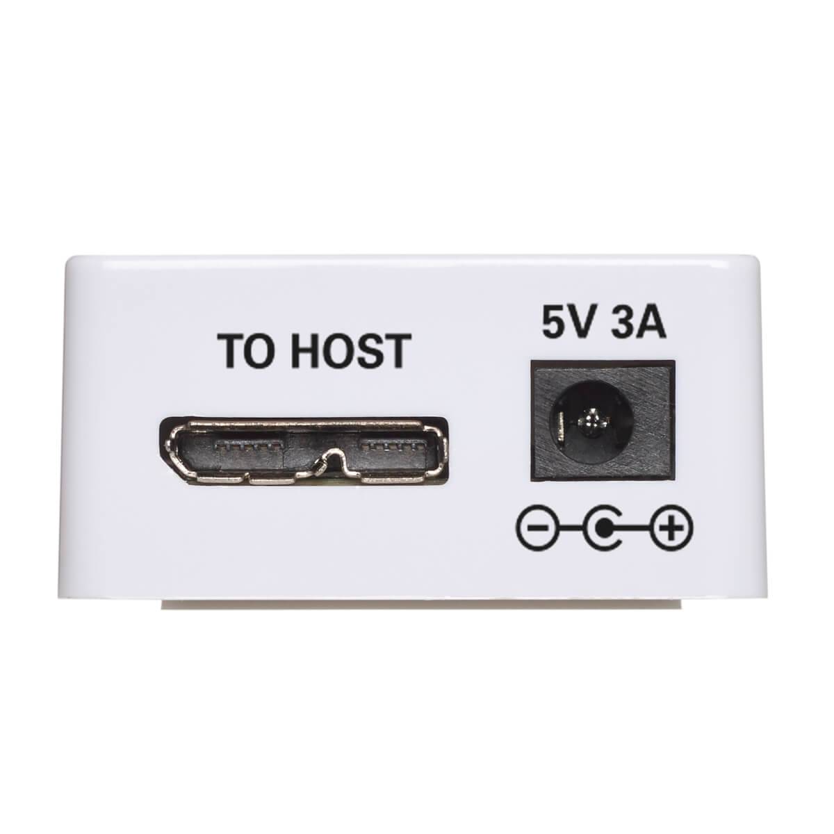 Rca Informatique - image du produit : 7-PT USB 3.0/USB 2.0 COMBO HUB 2 USB 3.0 / 5 USB 2.0 PORTS