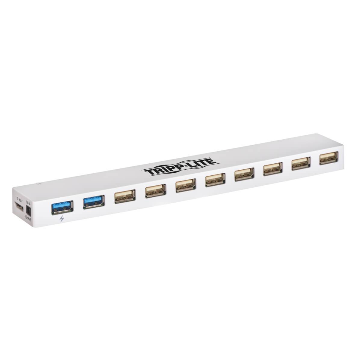 Rca Informatique - Image du produit : 10-PT USB 3.0/USB 2.0 COMBO HUB 2 USB 3.0 / 8 USB 2.0 PORTS