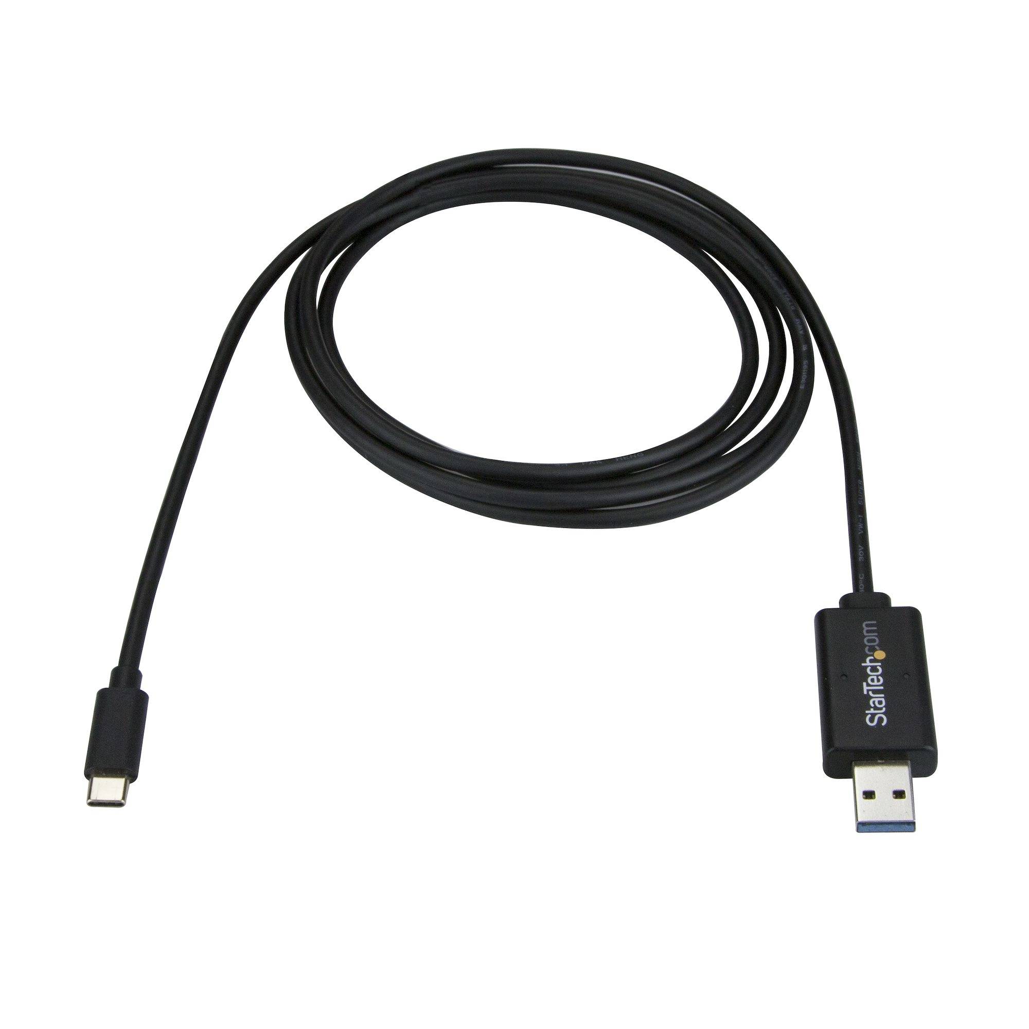 Rca Informatique - image du produit : USBC TO USB DATA TRANSFER CABLE MAC / WINDOWS - USB 3.0 (5GBPS)