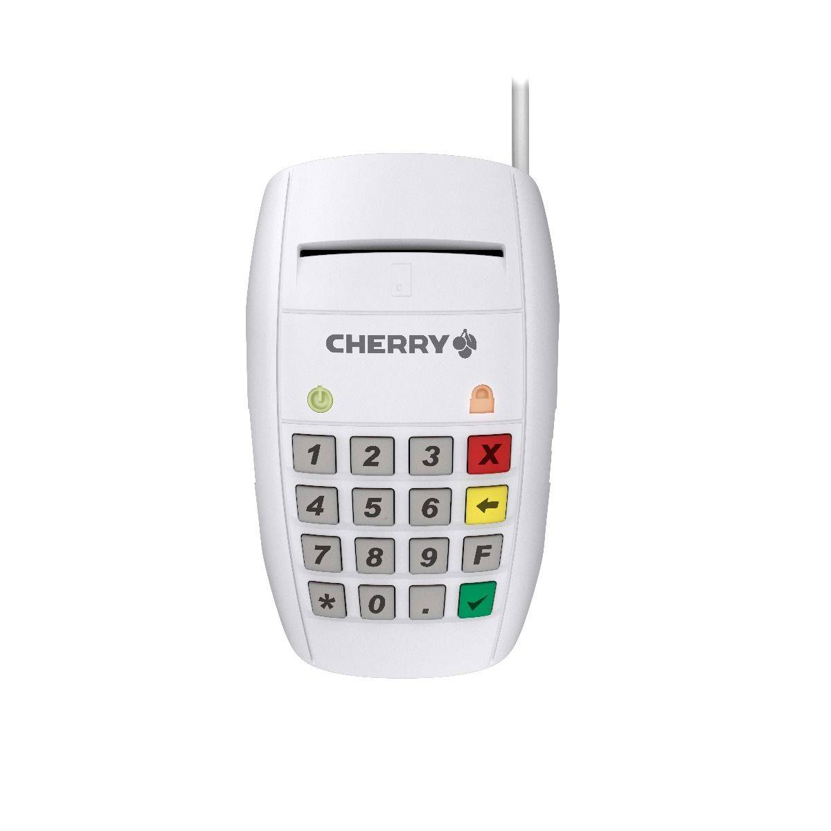 Rca Informatique - Image du produit : CHERRY ST-2100 CONTACT SMARTCARD TERMINAL GREY