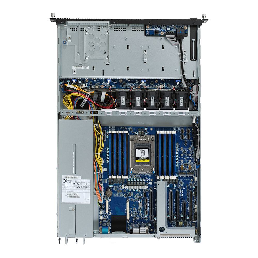 Rca Informatique - image du produit : AMD BAREBONE R152-Z30 1U 1XCPU 16XDIMM 4XHDD 1XPCIE 2X650W 80+