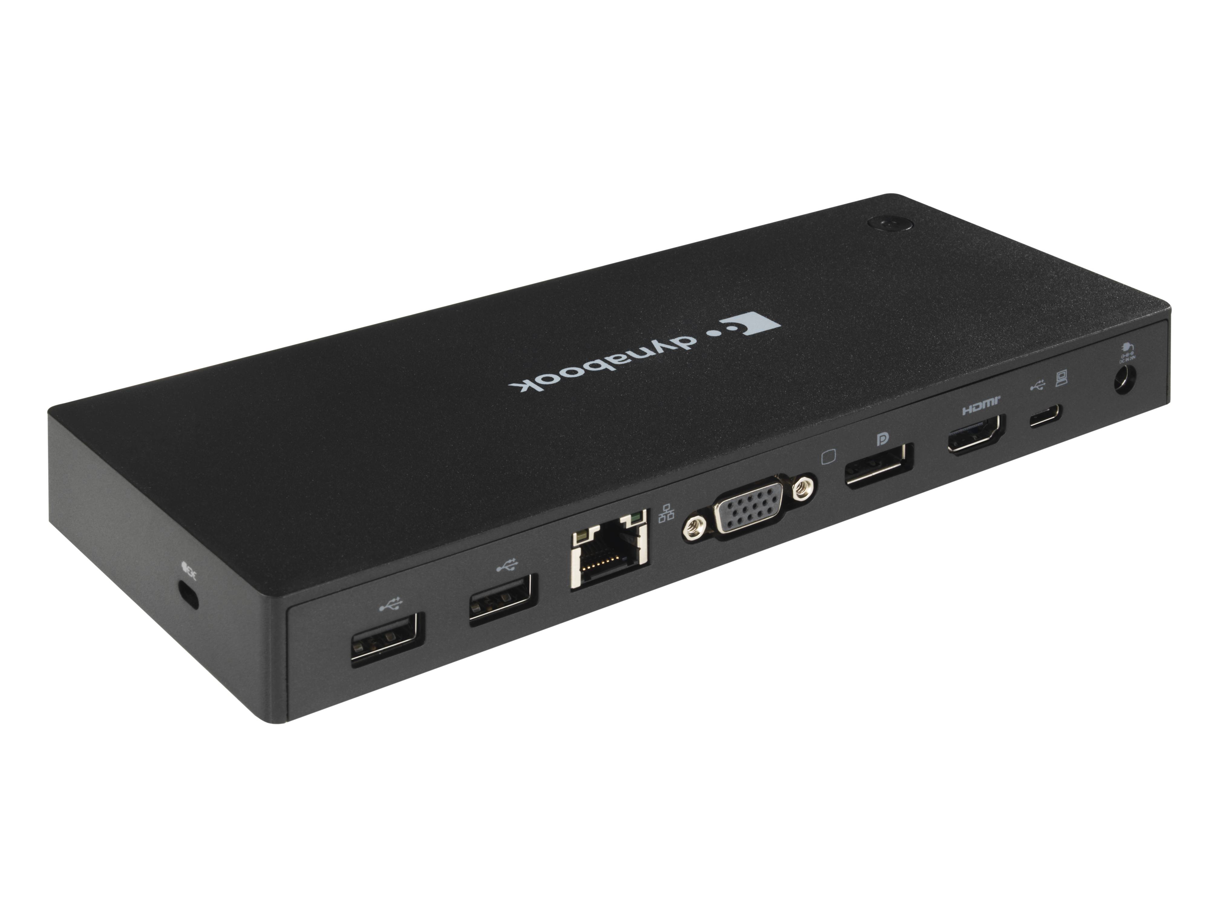 Rca Informatique - image du produit : USB-C DOCK 1X DISPLAYPORT 1XHDMI 1XVGA