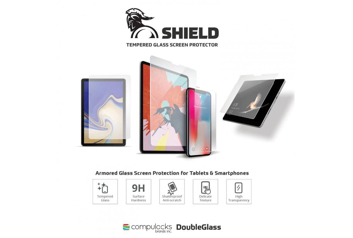 Rca Informatique - image du produit : DOUBLEGLASS SCREEN SHIELD NEW IPAD PRO 12.9