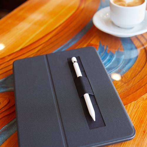 Rca Informatique - image du produit : SNAPVIEW FOLIO FOR IPAD AIR 10.5IN BLACK WITH STYLUS HOLDER