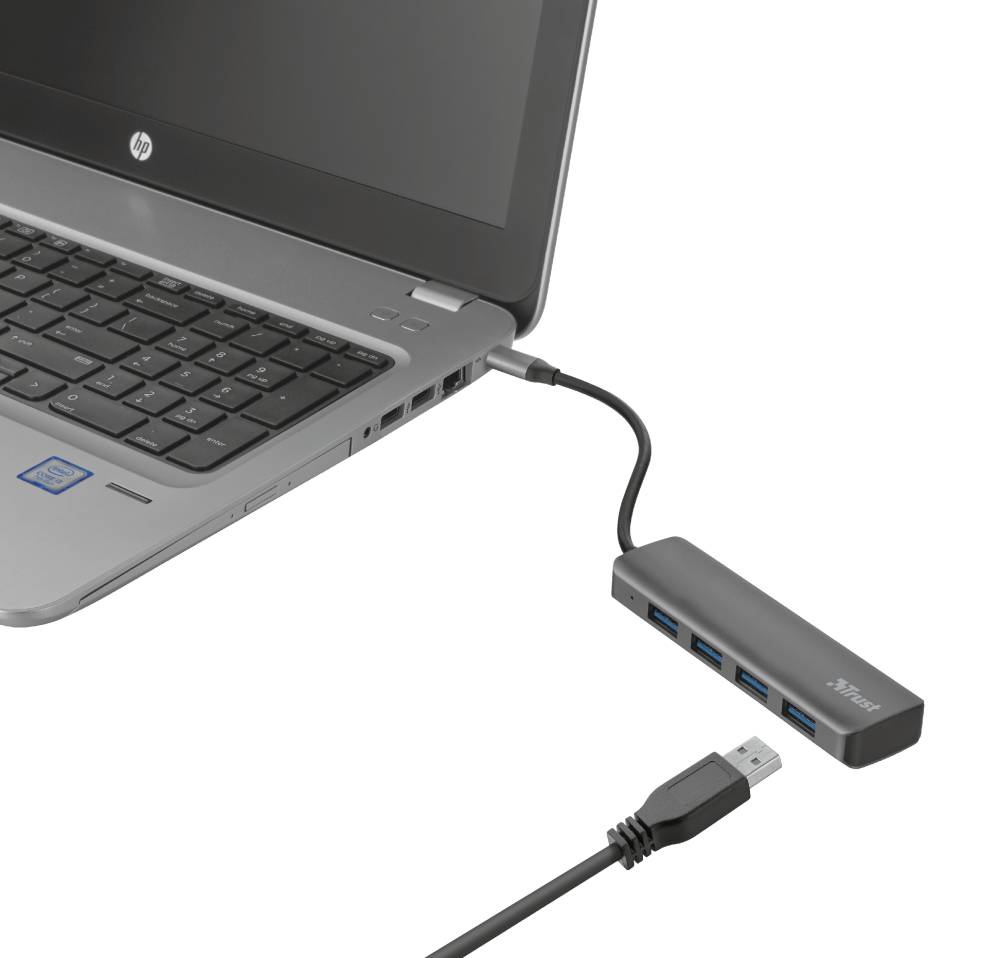 Rca Informatique - image du produit : HALYX USB-C 4-PORT USB3.2 HUB BQ 100