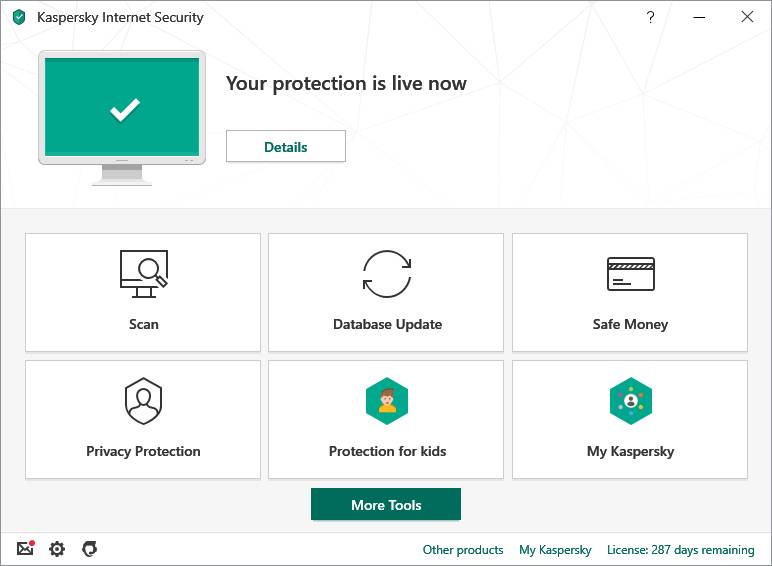 Rca Informatique - image du produit : KASPERSKY INTERNETSECURITY 2020 3 POSTS/1 YEAR