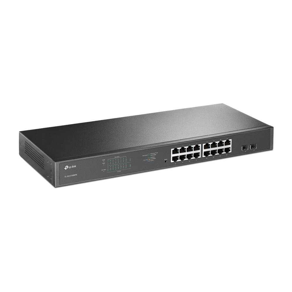 Rca Informatique - image du produit : 16-P.GB POE+ EASY SMART SWITCH IN