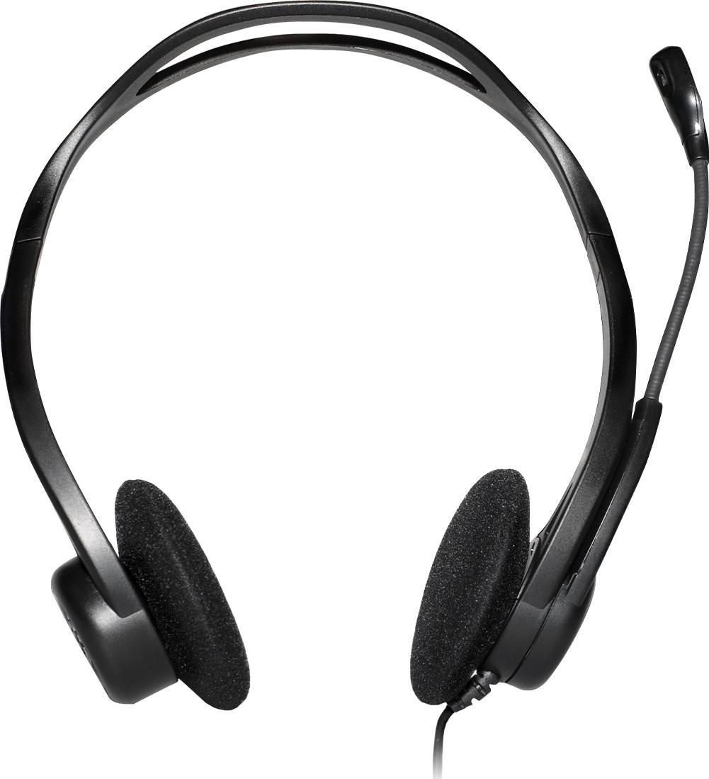 Rca Informatique - image du produit : CASQUE MICRO AUDIO PC 960 NOIR FILAIRE STEREO USB